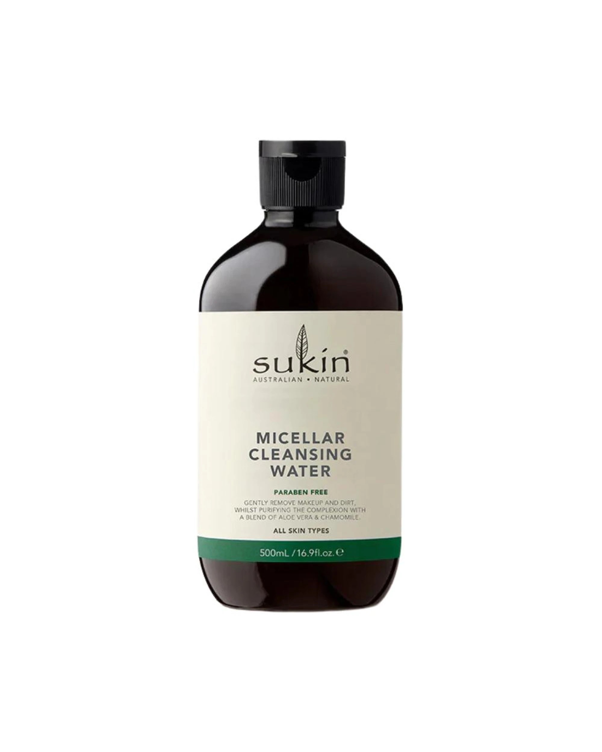 2 3 x Sukin Micellar Cleansing Water 500mL, 2 of 2