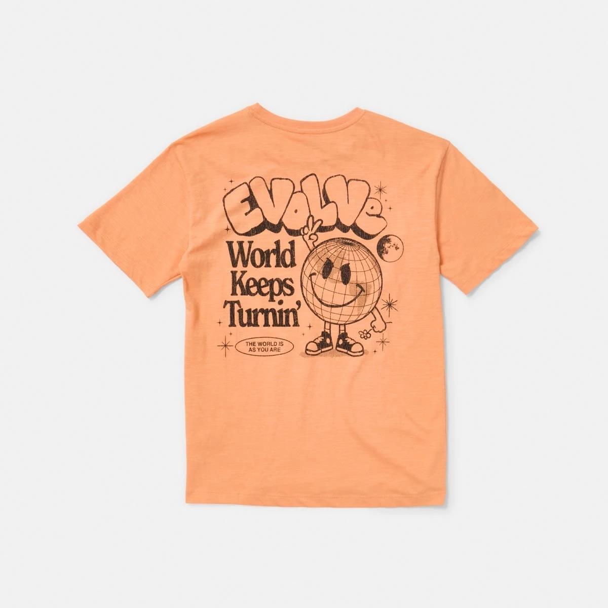 9 Short Sleeve Back Print T-shirt Org Evolve, 9 of 9