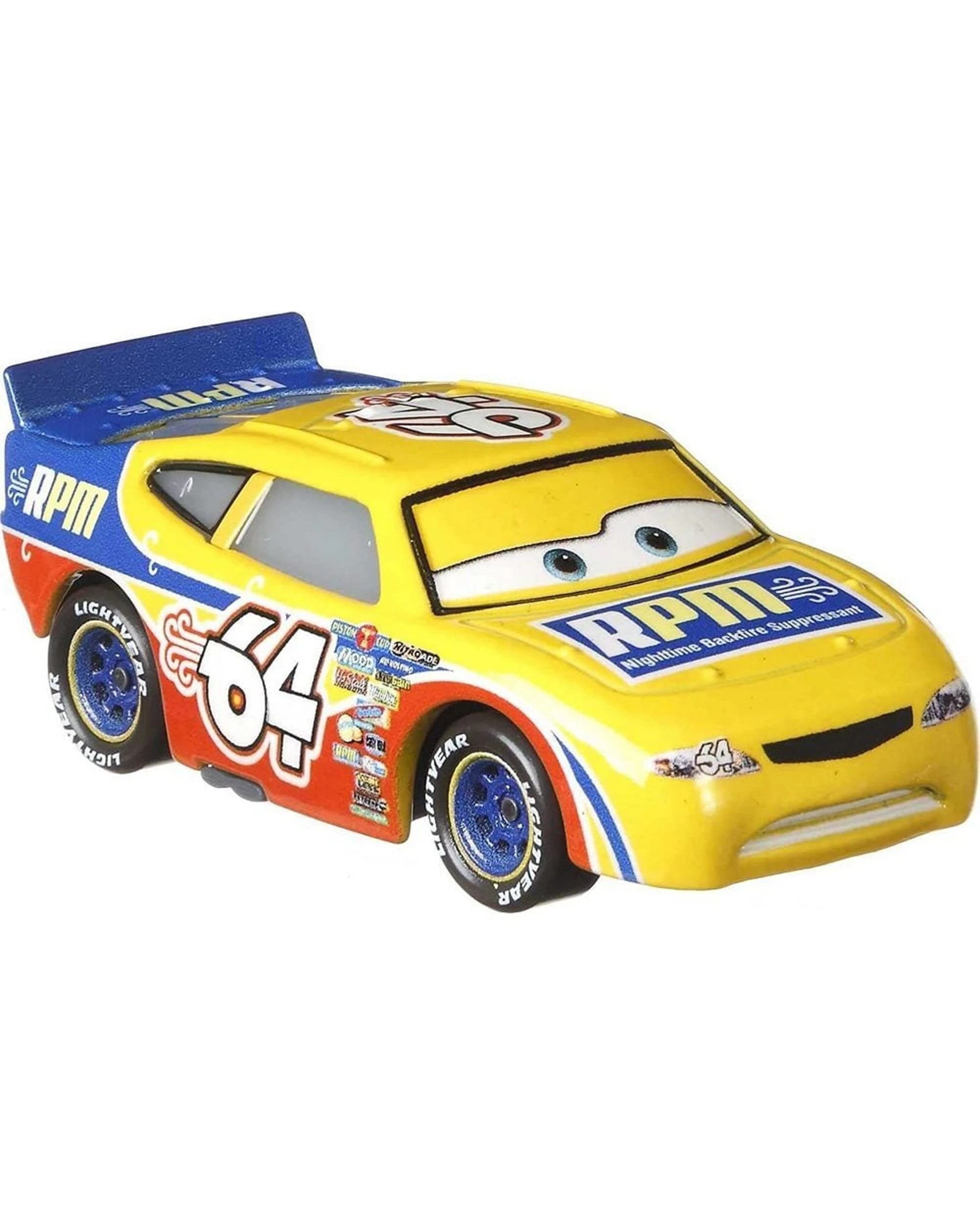 4 Disney Pixar Cars Winford Bradford Rutherford Diecast Car, 4 of 4