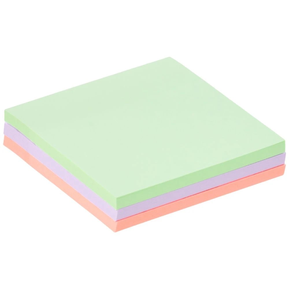 2 J.Burrows Ultra Stick-it Notes 76x76mm Sunset 3 Pack, 2 of 4