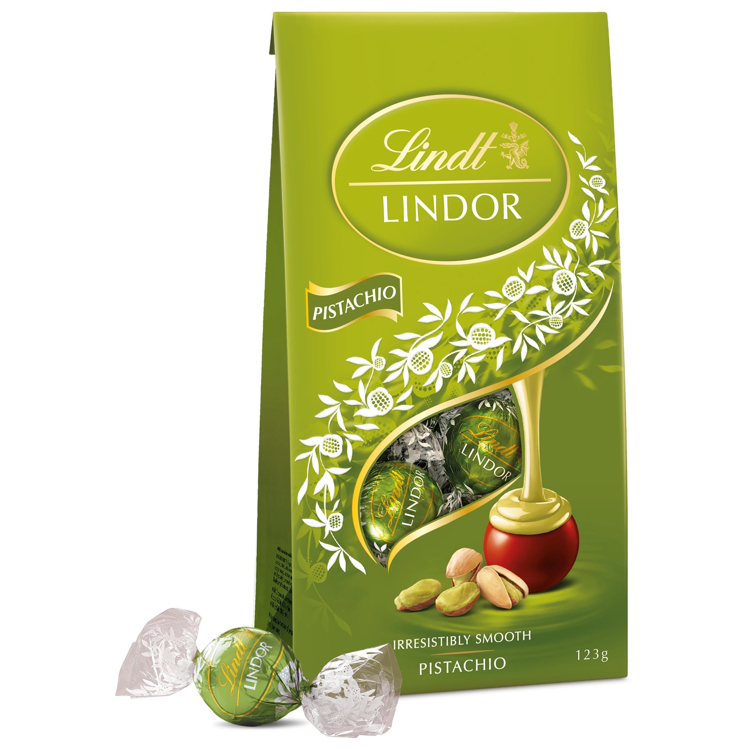 6 Lindt LINDOR Pistachio Milk Chocolate Bag 123g, 6 of 10
