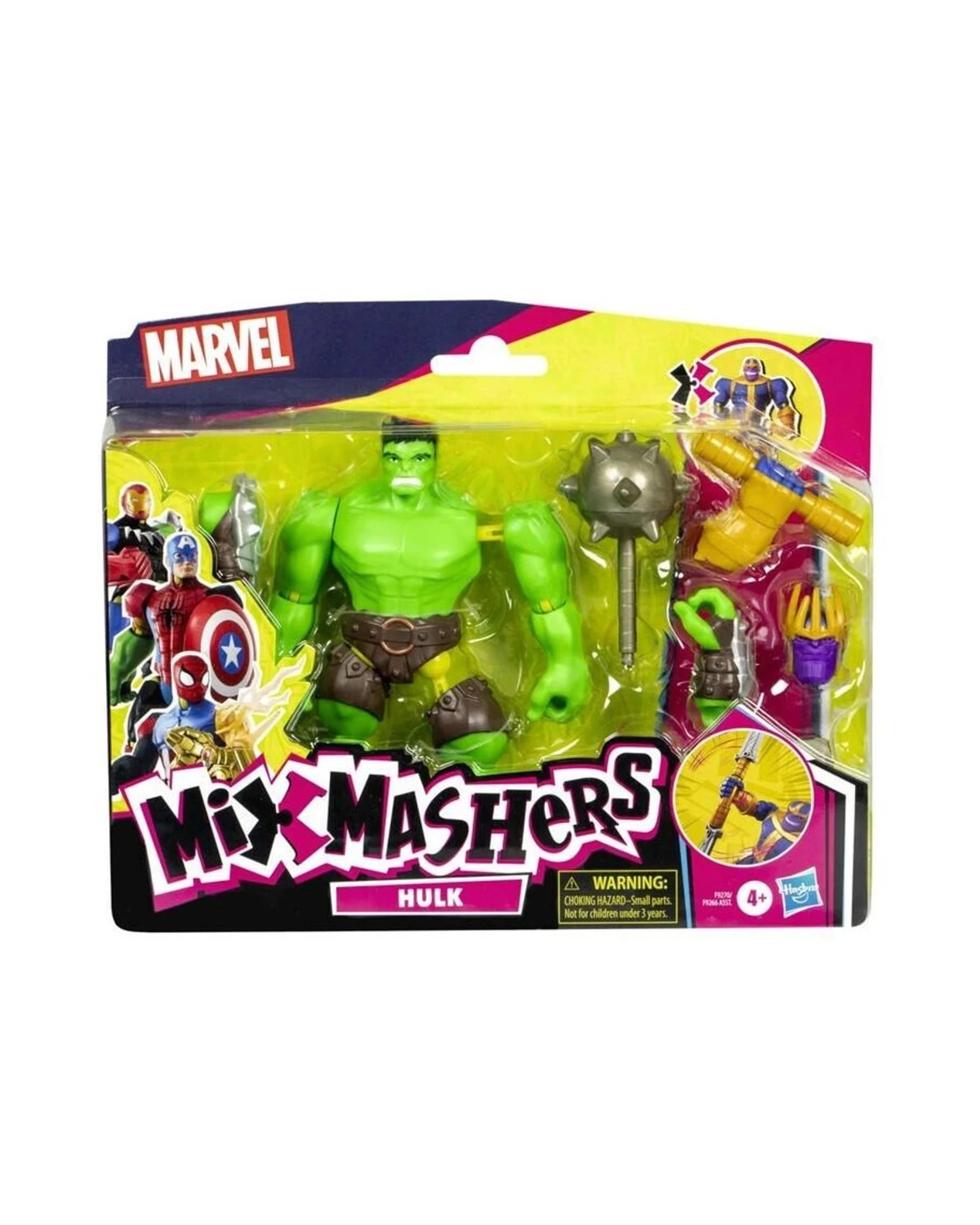 1 MixMashers Marvel Avengers Hulk Action Figure, 1 of 6