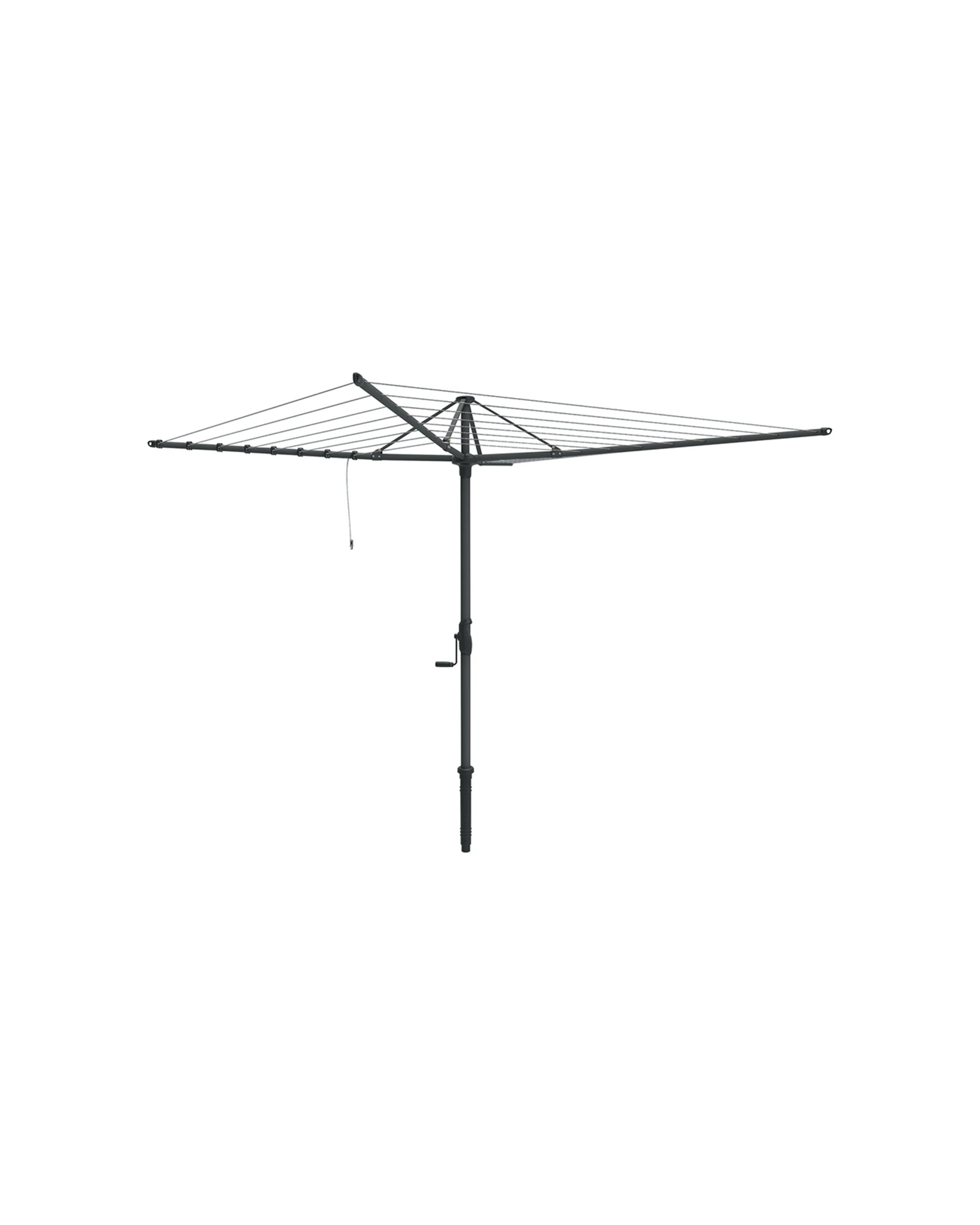 1 Hills 8 Line Rotary Galv Steel Clothesline Outdoor 58m Drying Space Monument
 - Natural, 1 of 5