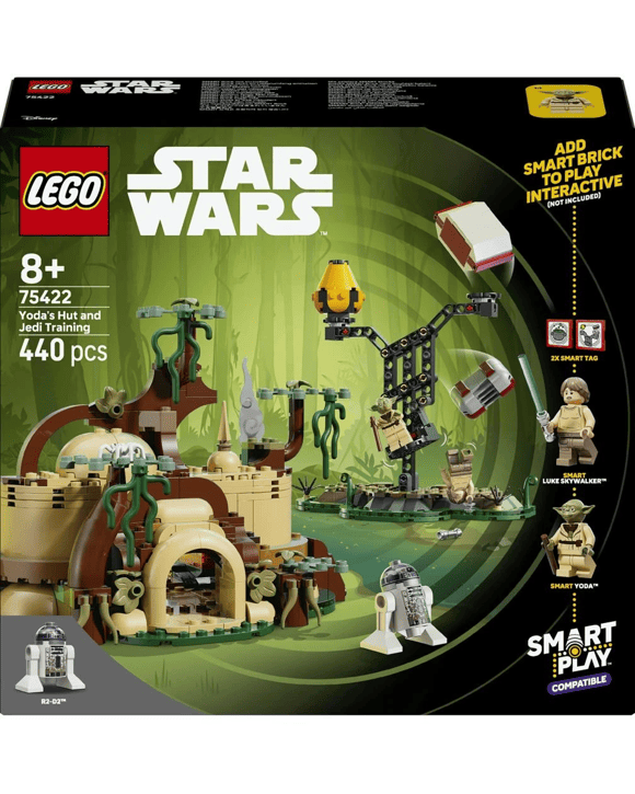LEGO Star Wars SMART Play: Yoda's Hut and Jedi Training 75422