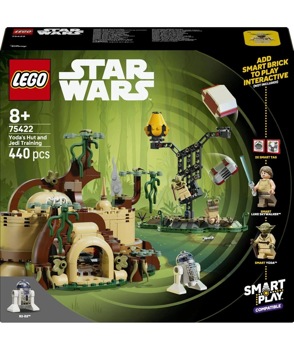 1 LEGO Star Wars SMART Play: Yoda's Hut and Jedi Training 75422, 1 of 10