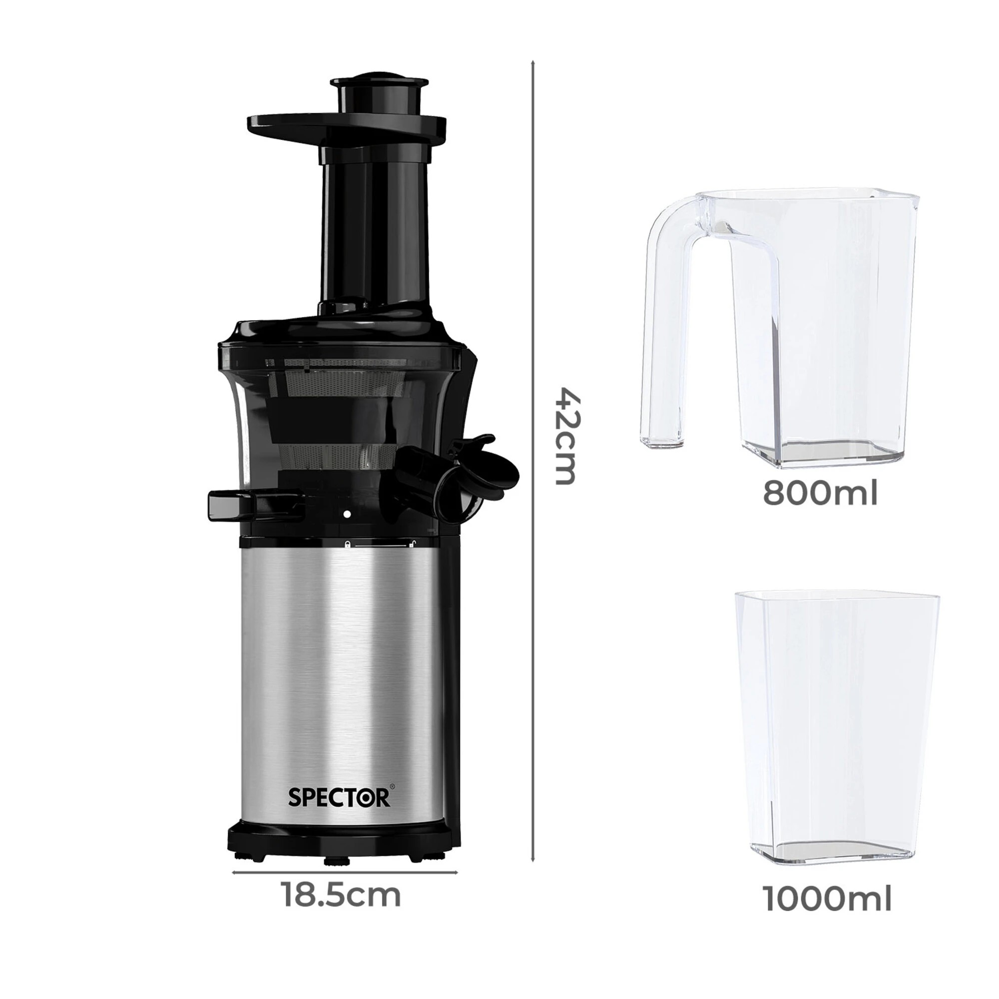3 Spector Slow Juicer - Black, 3 of 9