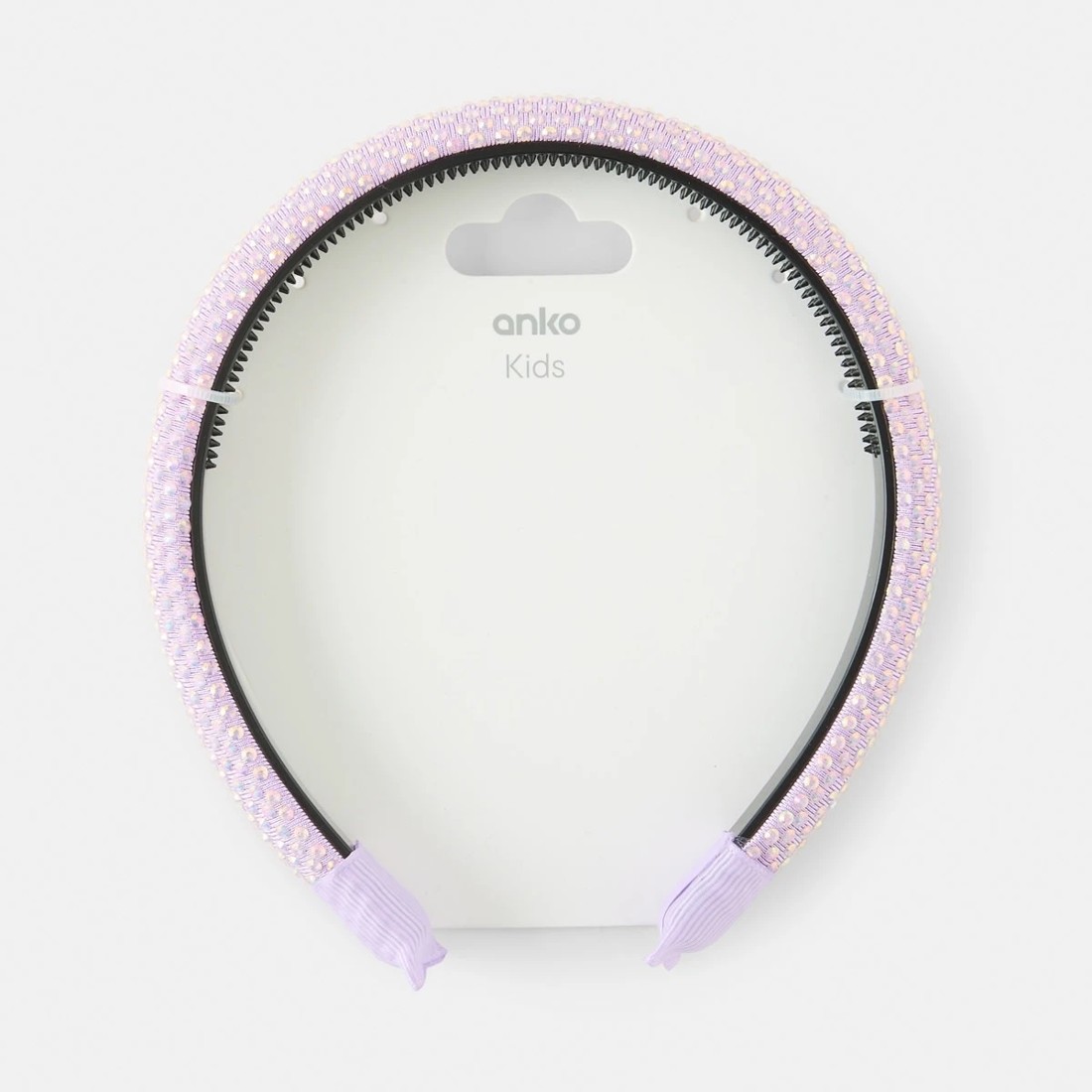 4 Diamante Headband - Purple, 4 of 4