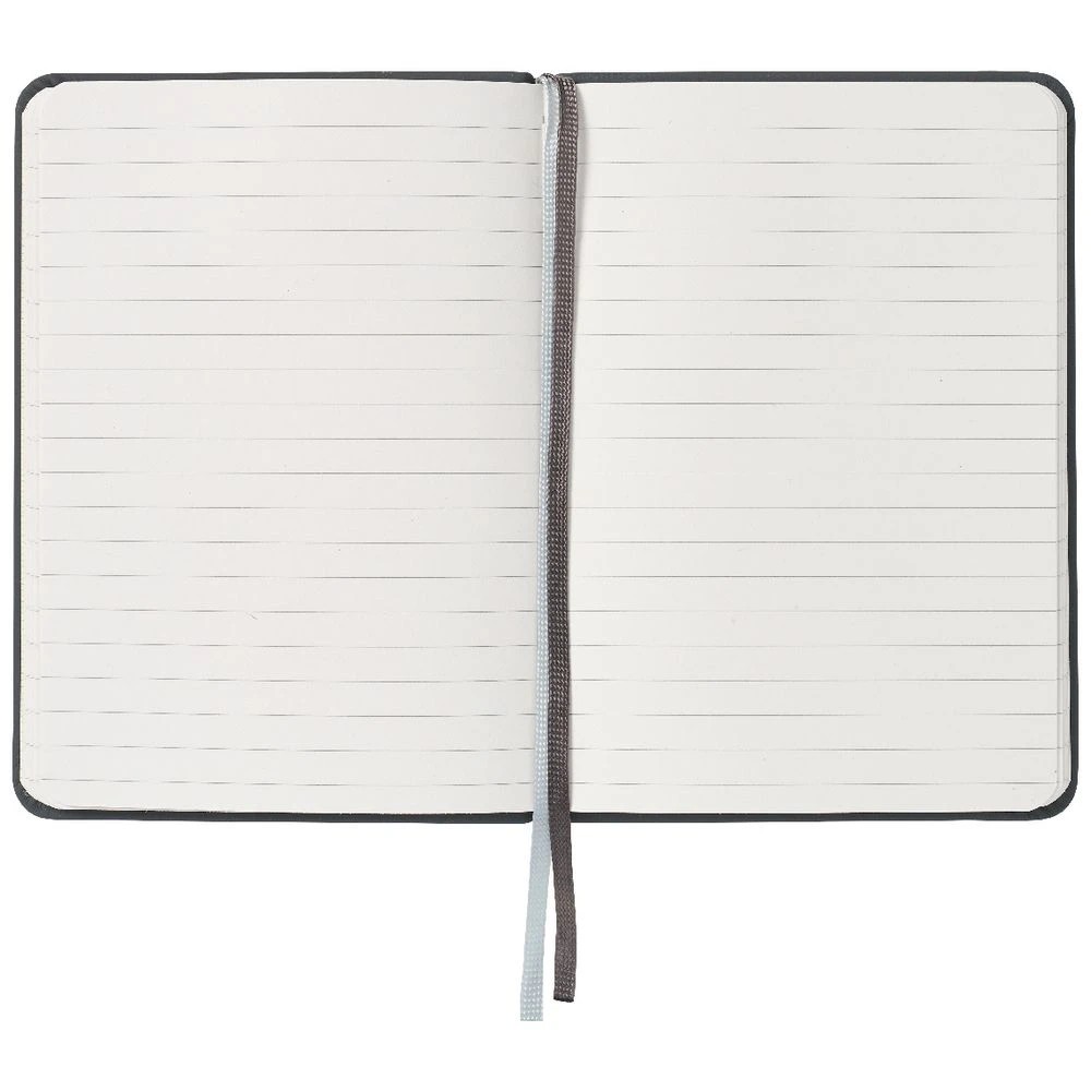 4 Modena A6 PU Ruled Notebook Grey, 4 of 5