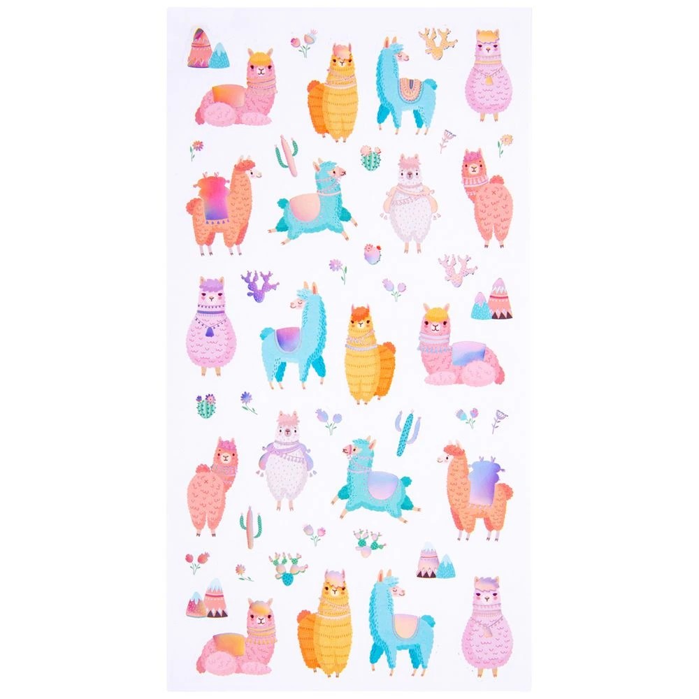 2 Learning Can Be Fun Llama Love Holographic Stickers, 2 of 3