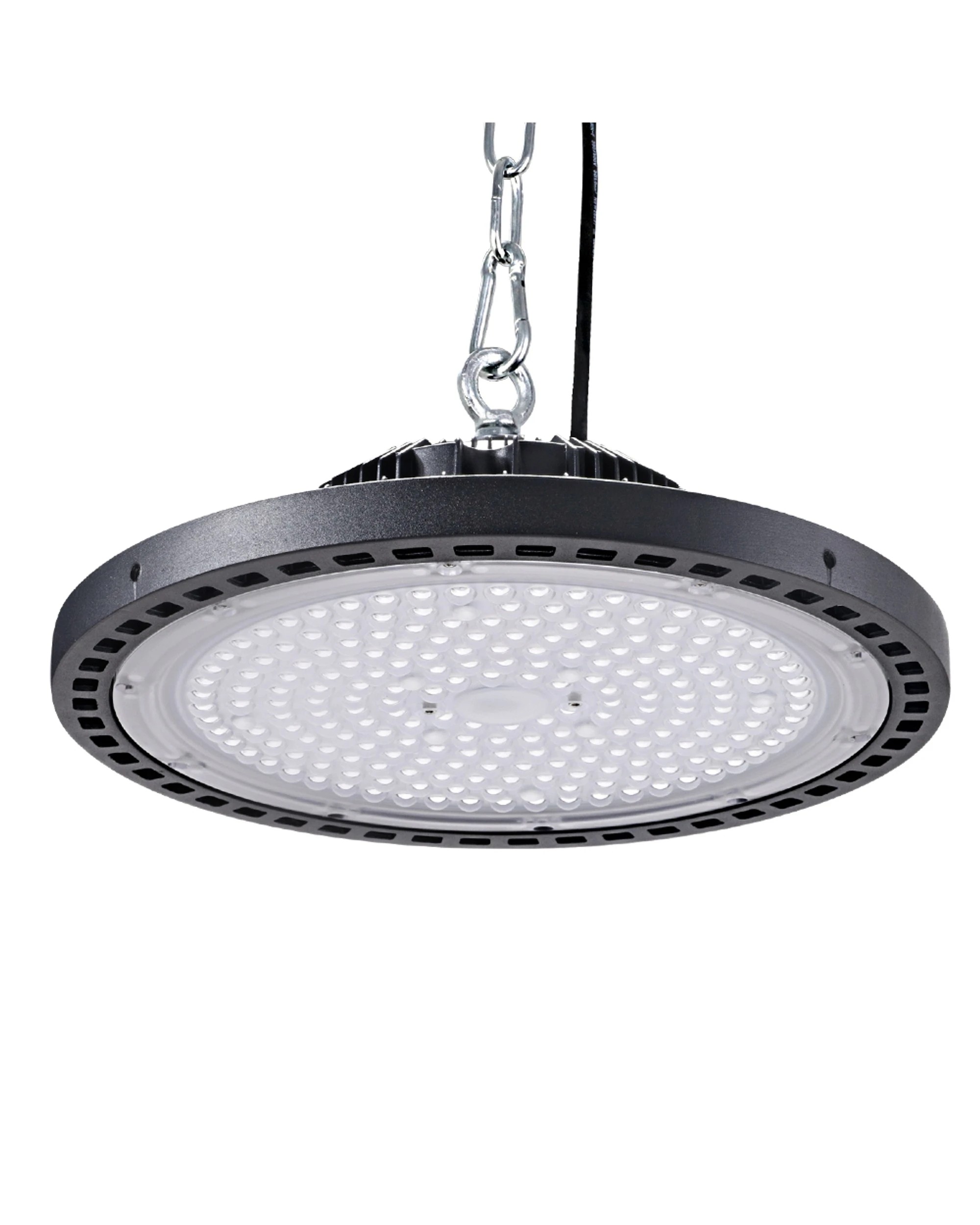 1 Leier LED High Bay Lights 150W UFO Industrial Workshop Warehouse Factory Lamp - Black, 1 of 5