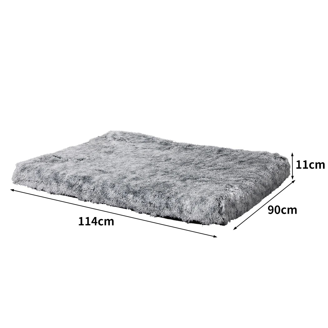 3 Pawz L Size 112X89X10Cm Washable Pet Bed Cover In Charcoal Colour, 3 of 6