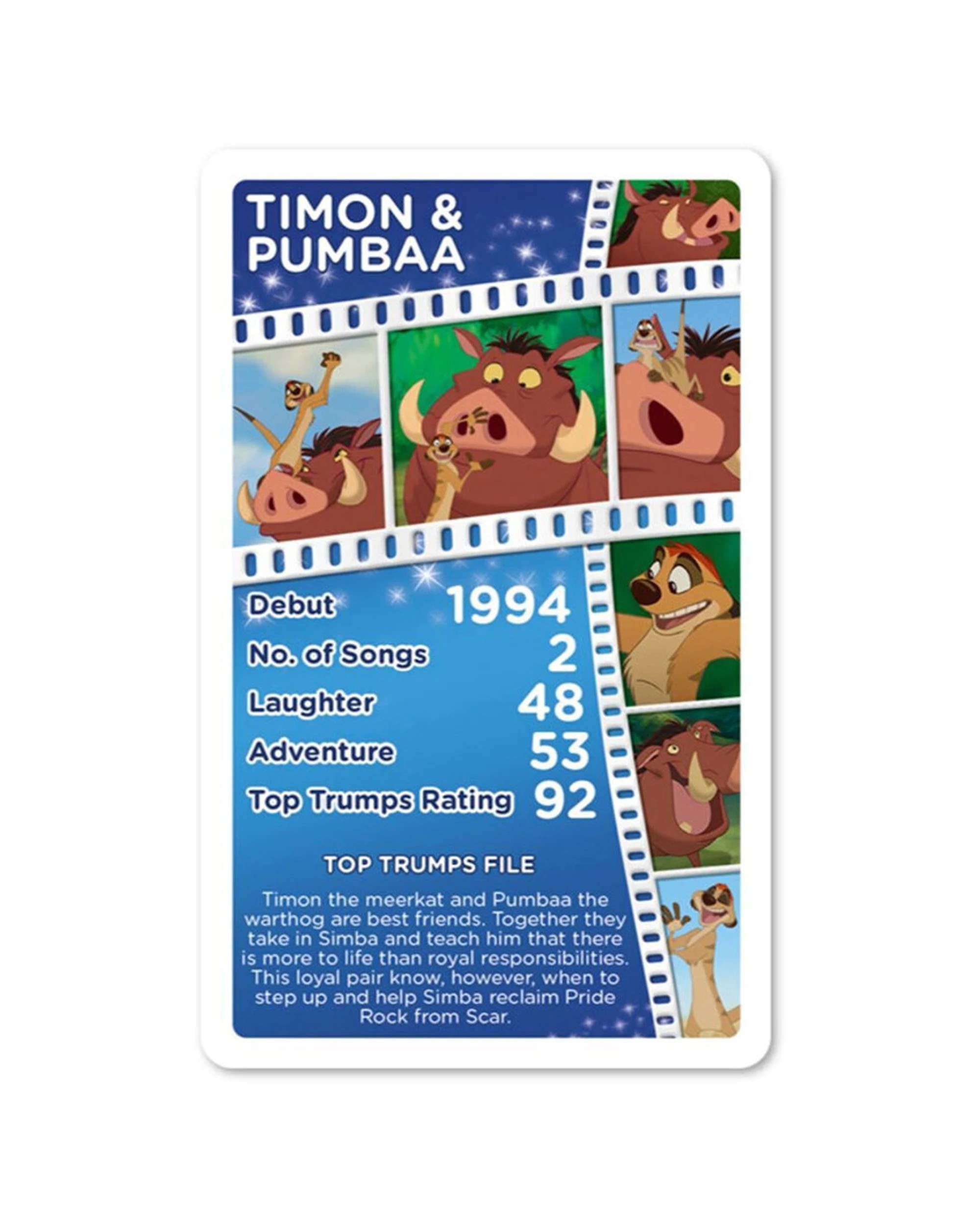 3 TOP TRUMPS Who Is Your Favourite Disney Classics Card Game - Multi, 3 of 4