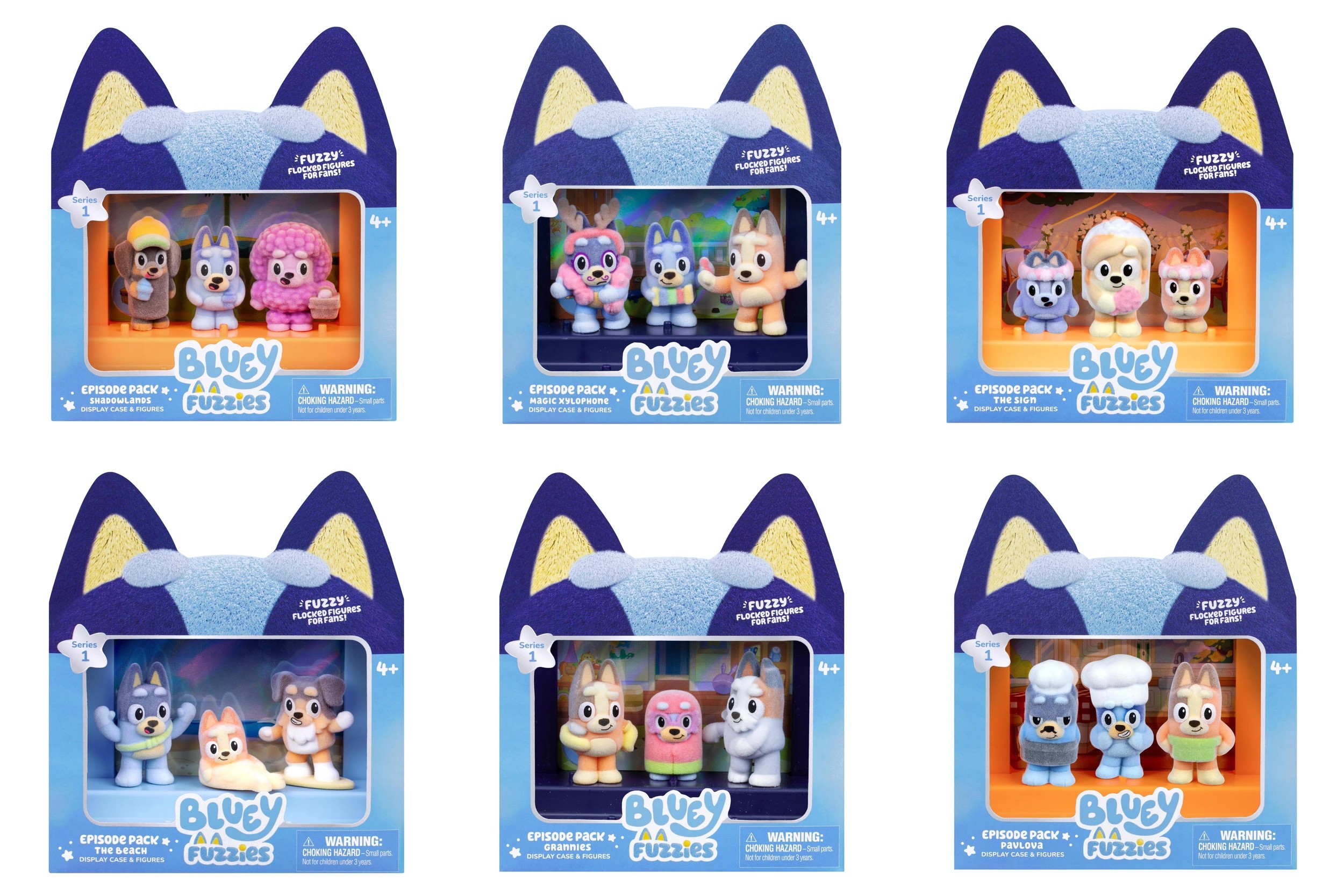 1 Bluey Fuzzies Episode Pack - Assorted, 1 of 9