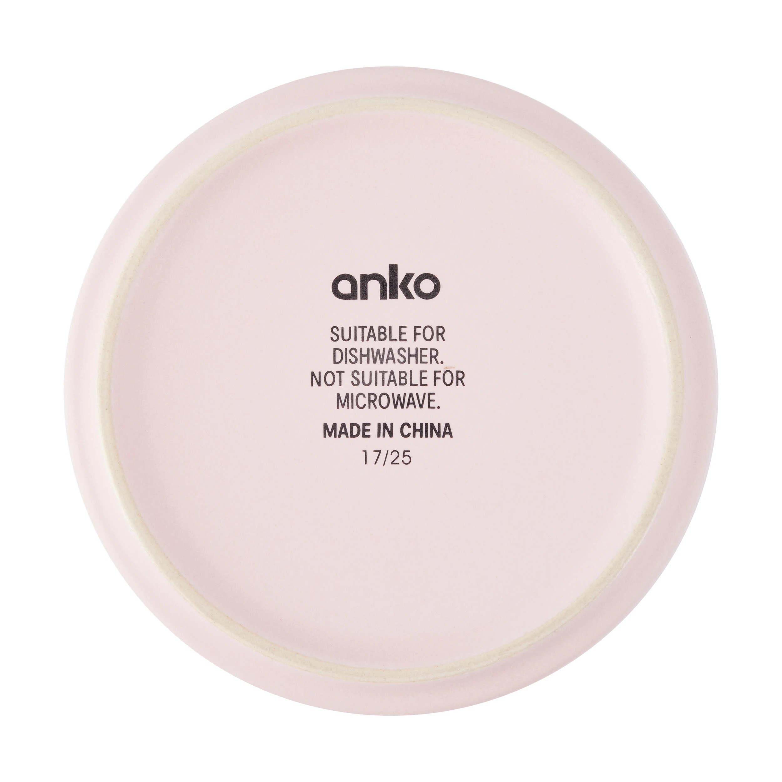 4 Pet Bowl Ceramic - Small, Pink, 4 of 4