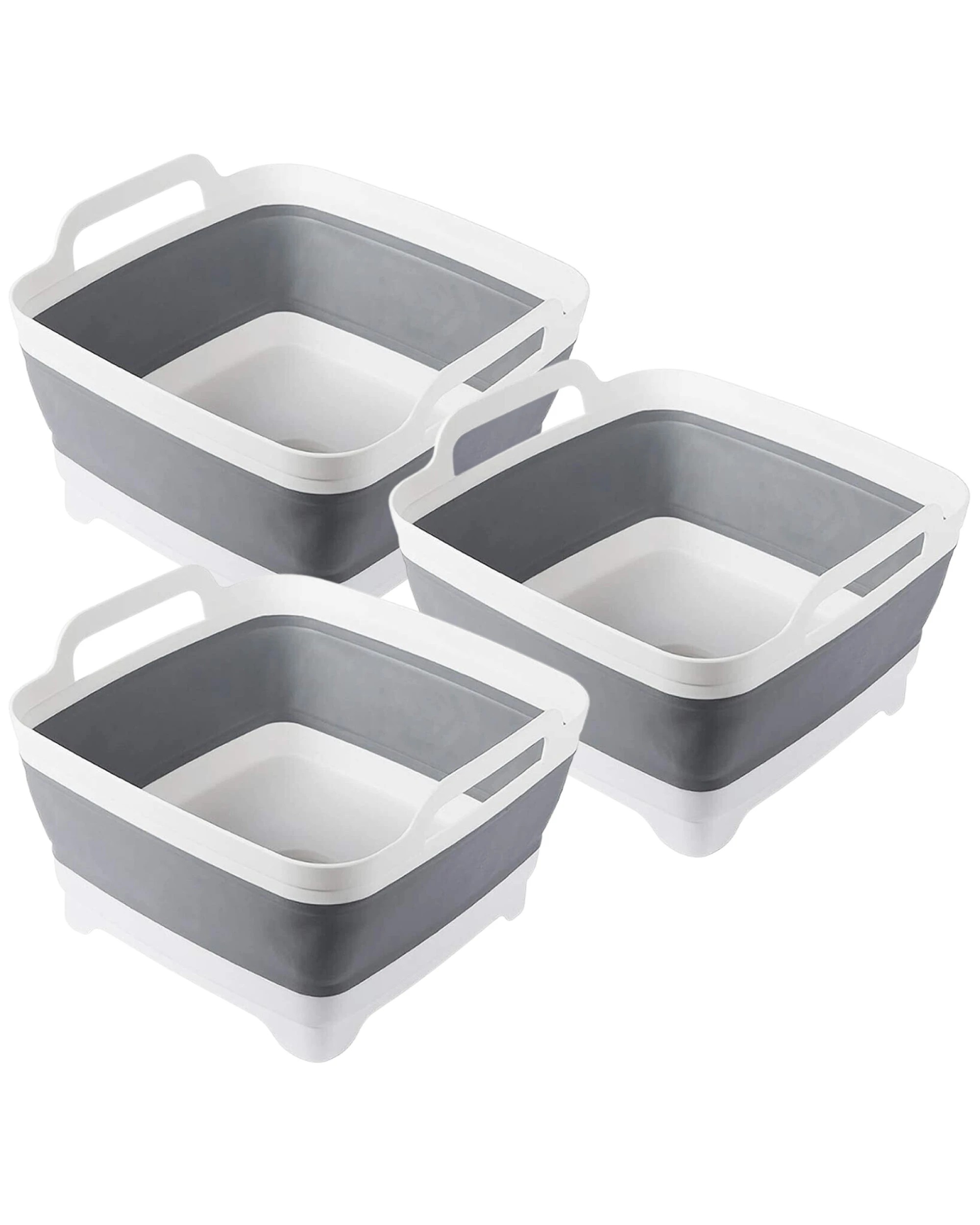 1 BR Home Collapsible Strainer and Storage Basket for Fruits and Vegetables, 1 of 9