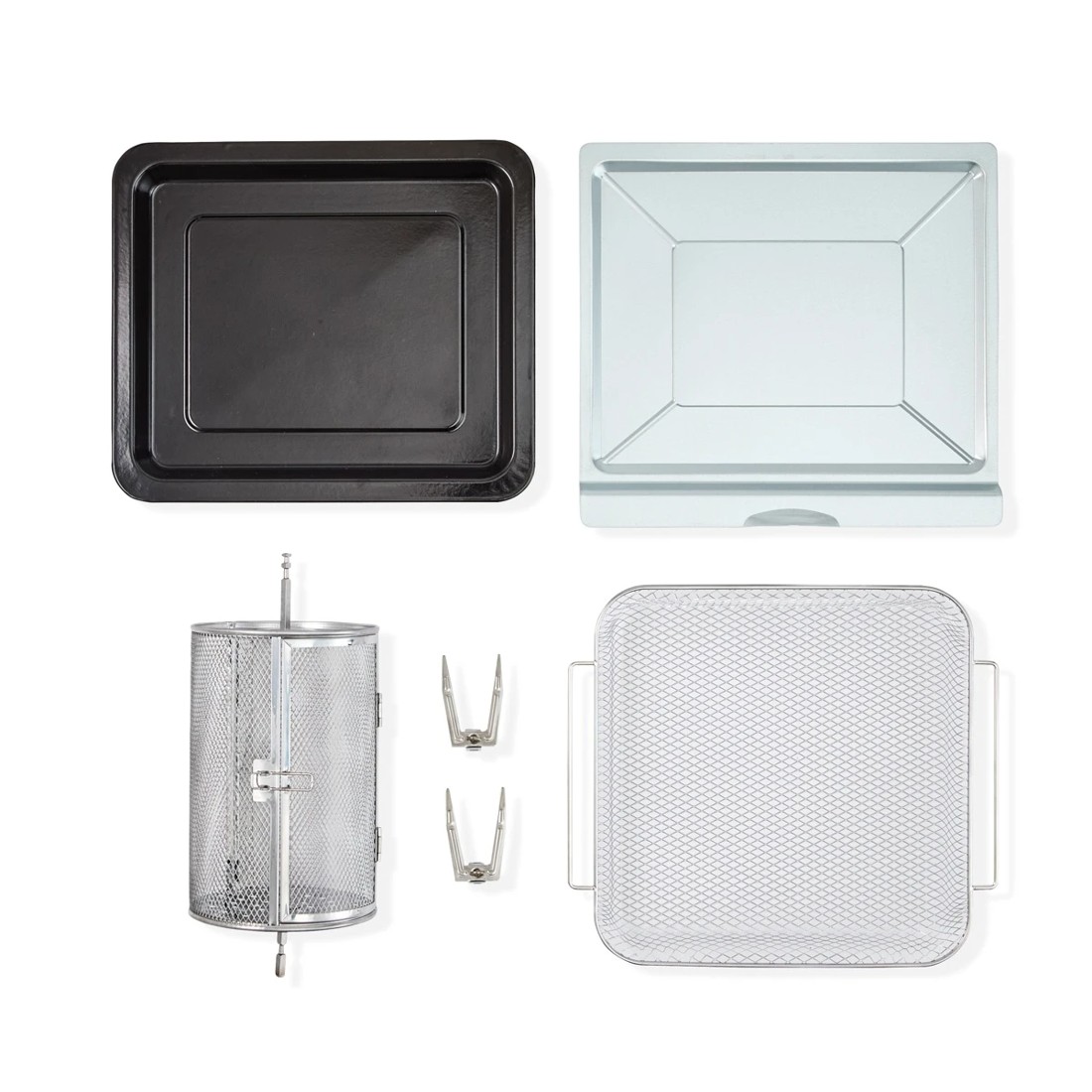 8 24L Air Fryer and Oven - Silver and Black, 8 of 8