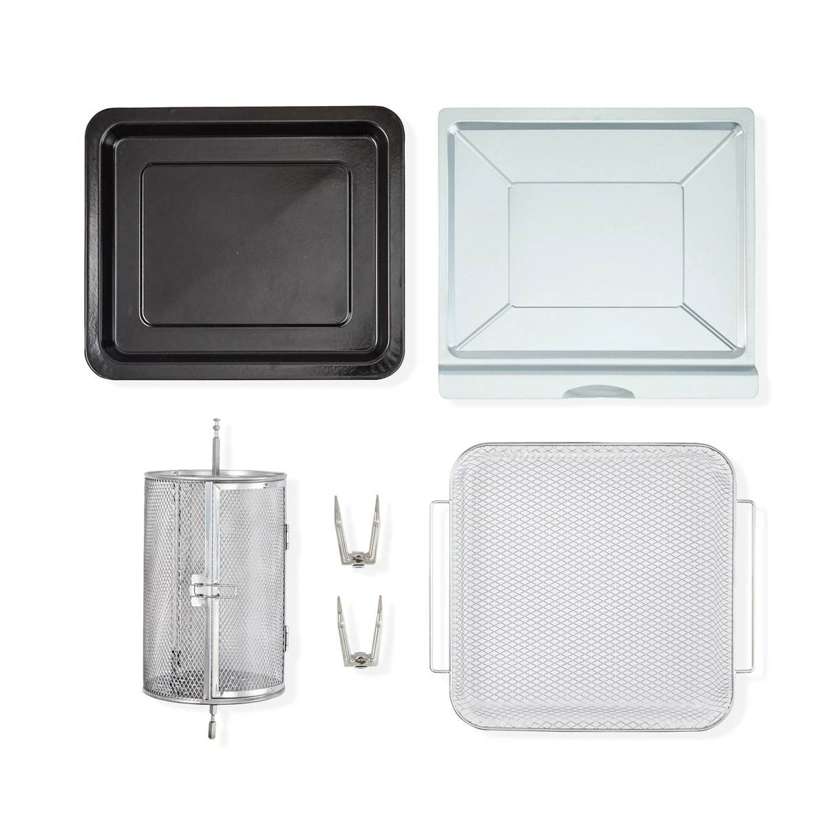 8 24L Air Fryer and Oven - Silver and Black, 8 of 8