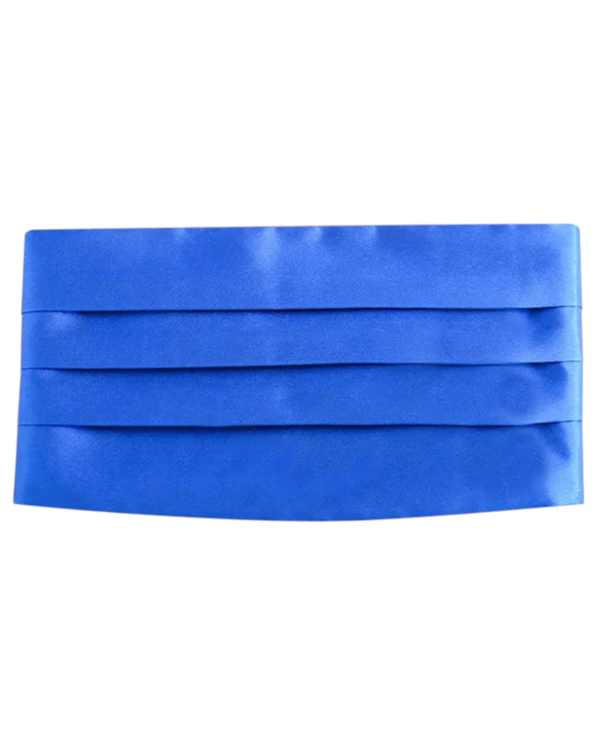 1 Zasel Mens Adjustable Cummerbund - Blue, 1 of 1