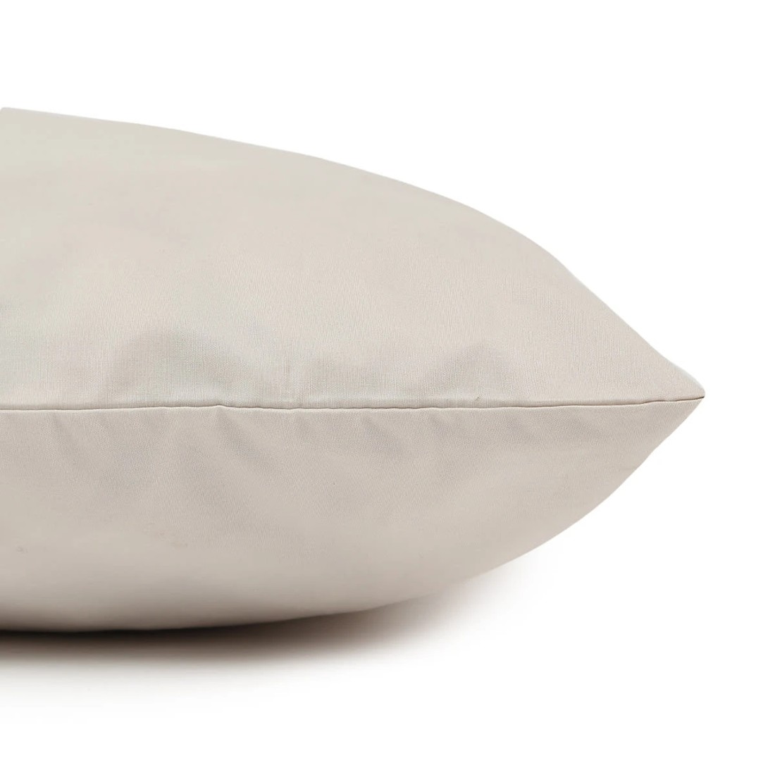 5 250 Thread Count Cotton Rich Standard Pillowcase - Oatmeal, 5 of 8