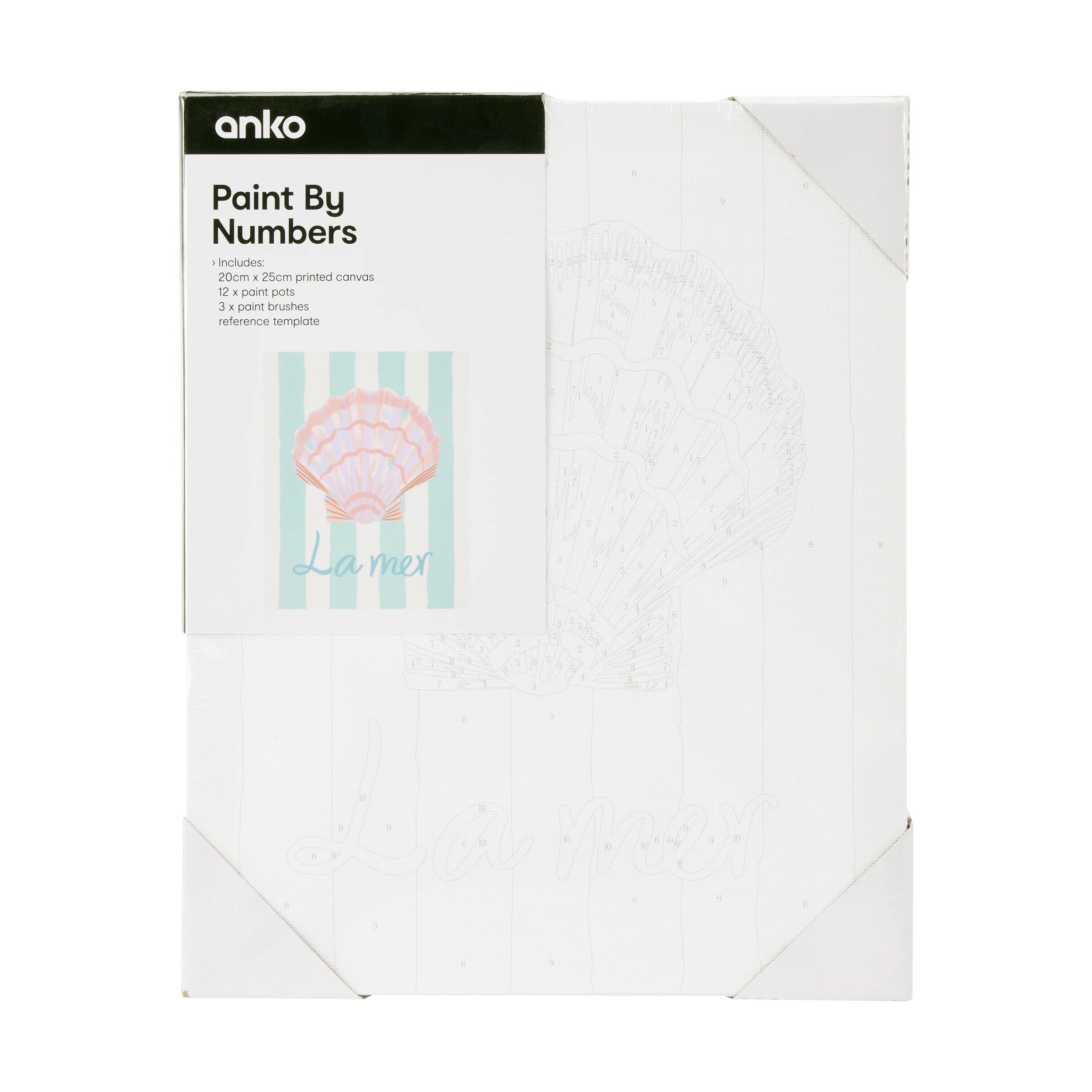 1 Paint by Numbers - Shell, 1 of 3