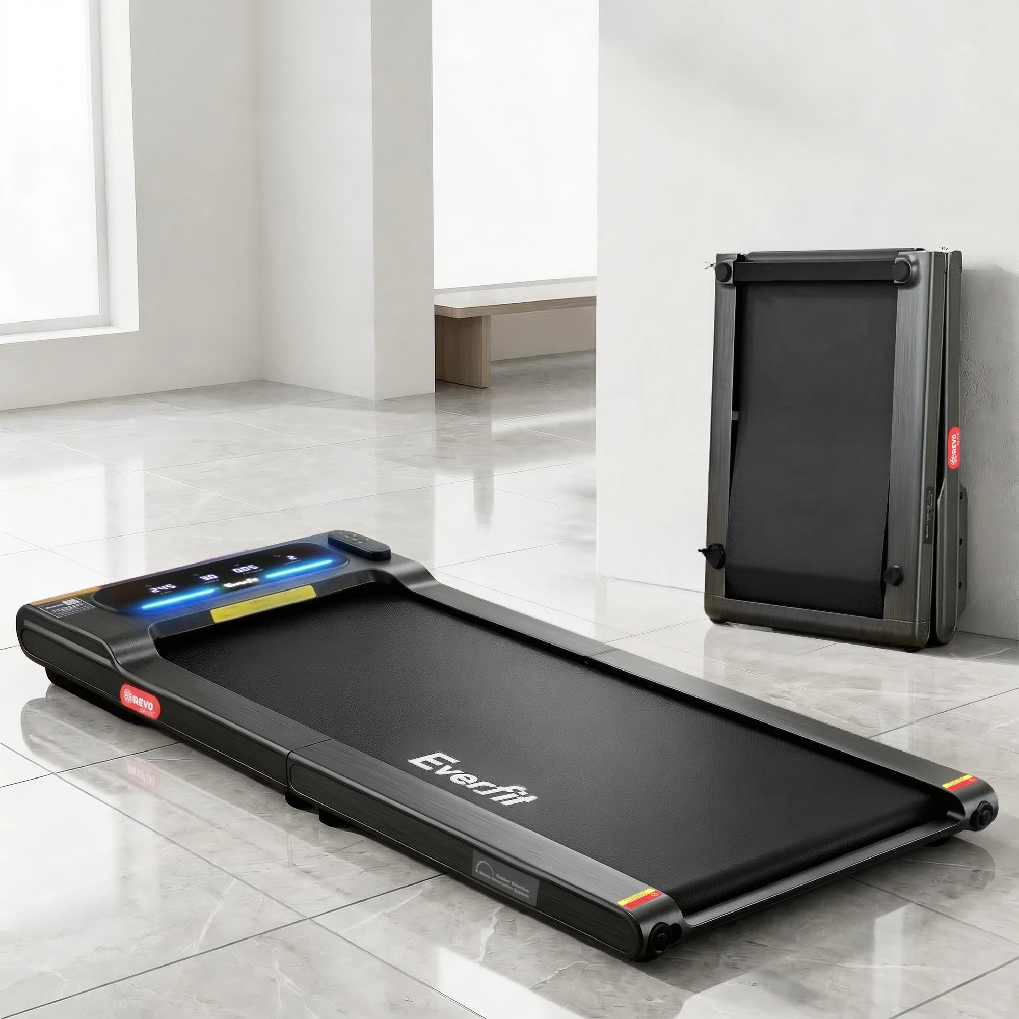 4 Everfit Walking Pad Treadmill 2 in 1 Foldable Under Desk With 38cm Belt With APP - Multi, 4 of 4