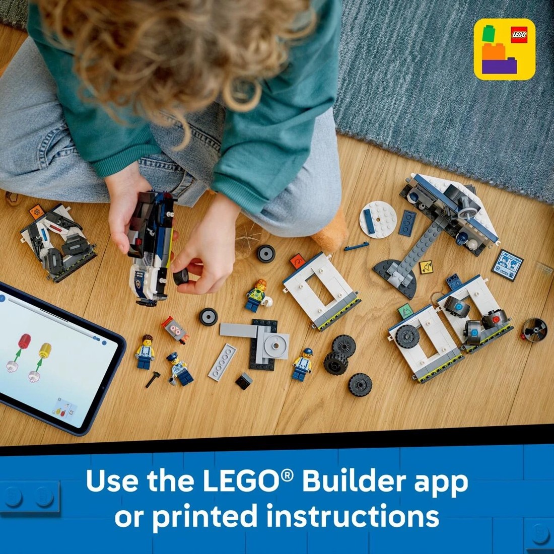 8 LEGO City Custom Police Car Garage 60457, 8 of 10