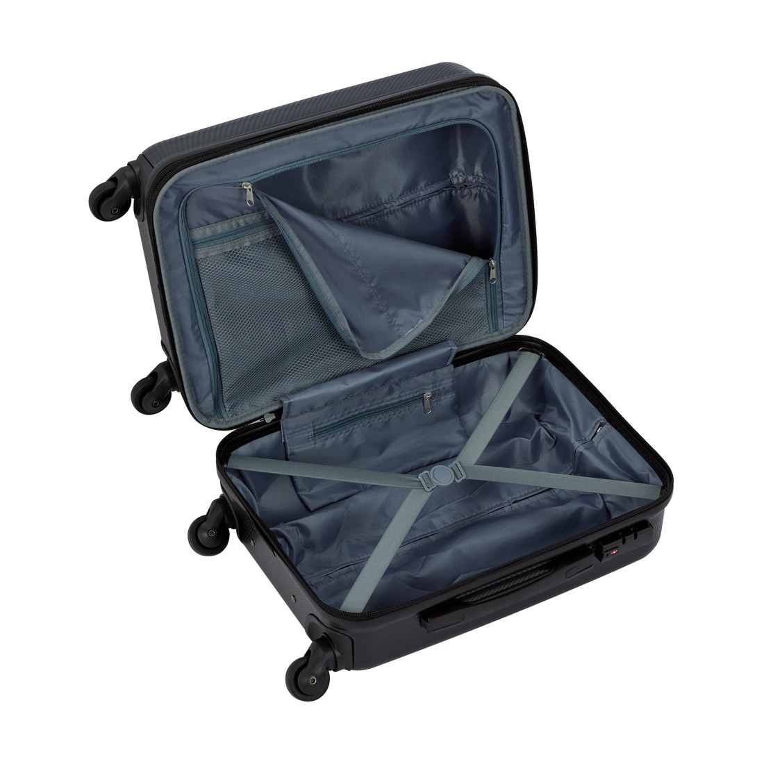 3 47cm Albany Hard Case 4 Wheels - Graphite, 3 of 8