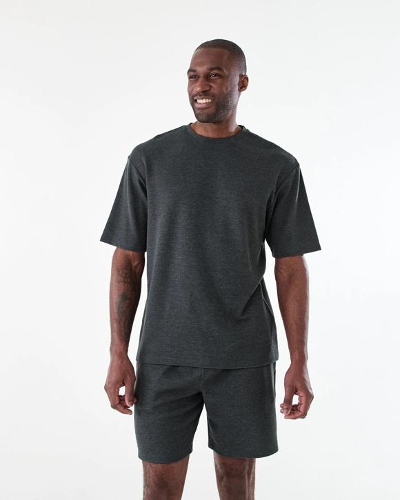 Short Sleeve Oversized T-shirt and Shorts Pyjama Set