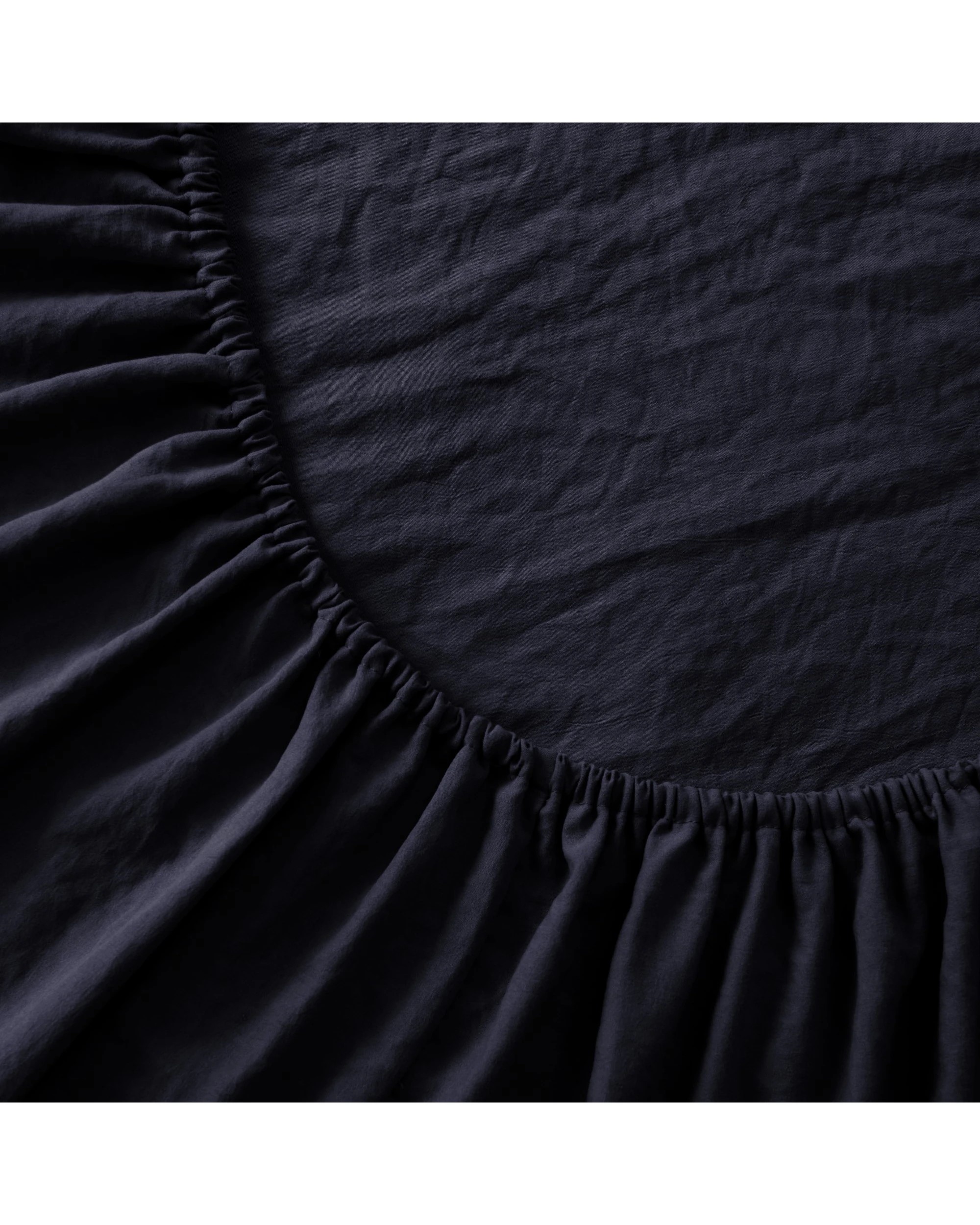 7 Dreamaker Superfine Washed Microfibre Combo Fitted Sheet Set - Single Bed - Navy, 7 of 8