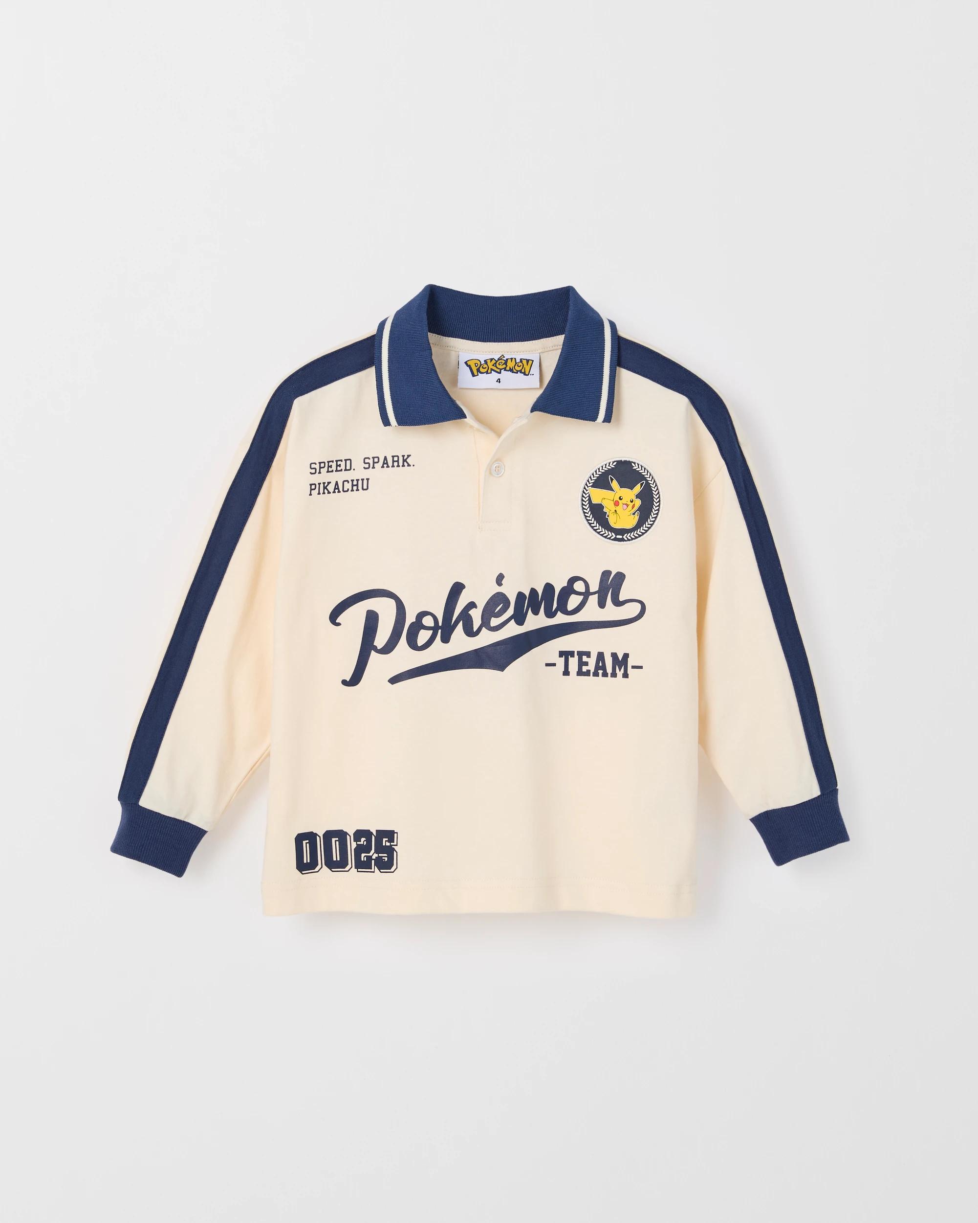 6 Pokemon Rugby Jumper CREAM, 6 of 7
