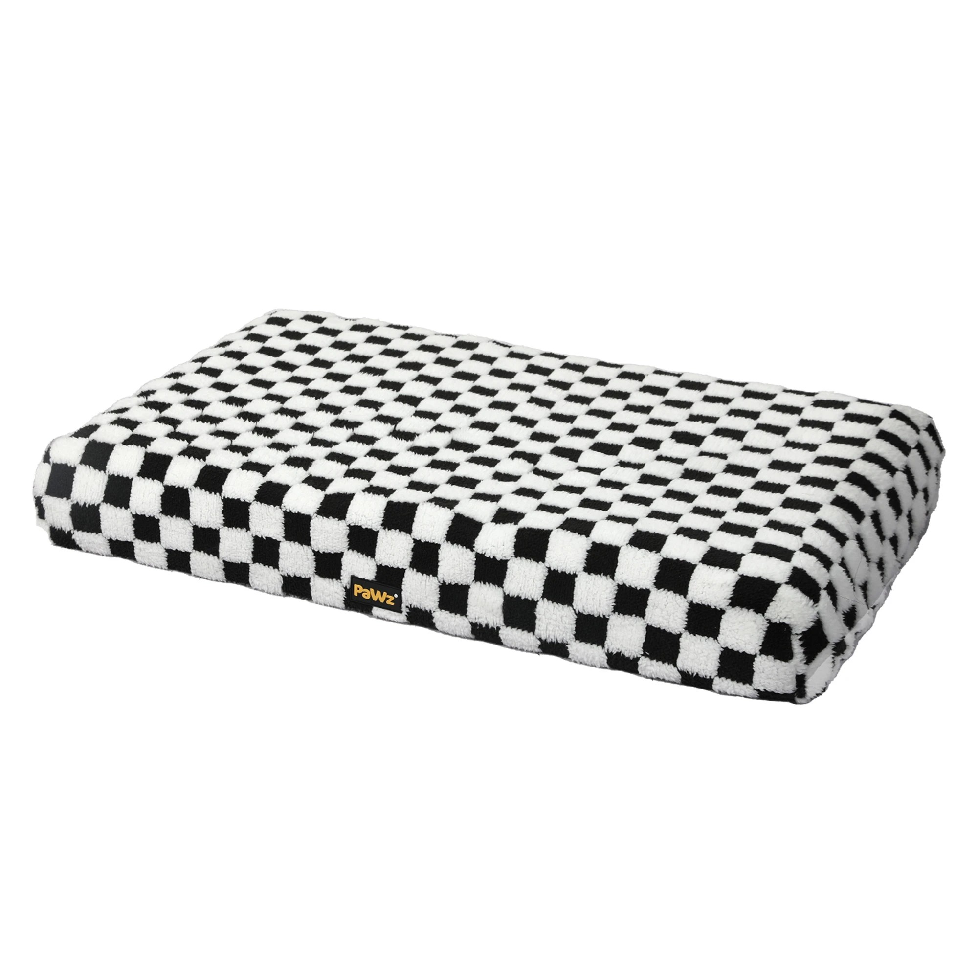 1 Pawz Orthopedic Pet Bed Square Checkerboard M, 1 of 9