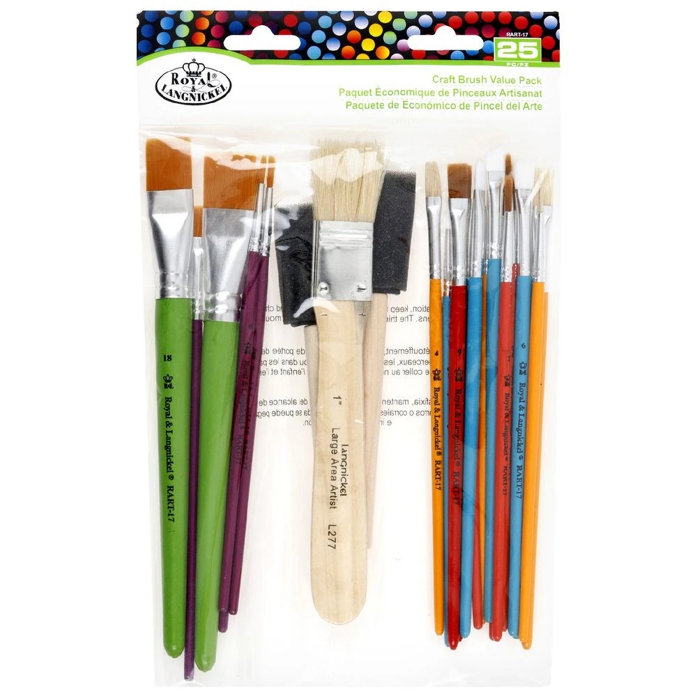3 Royal & Langnickel Value Paintbrush Set 25 Piece, 3 of 3