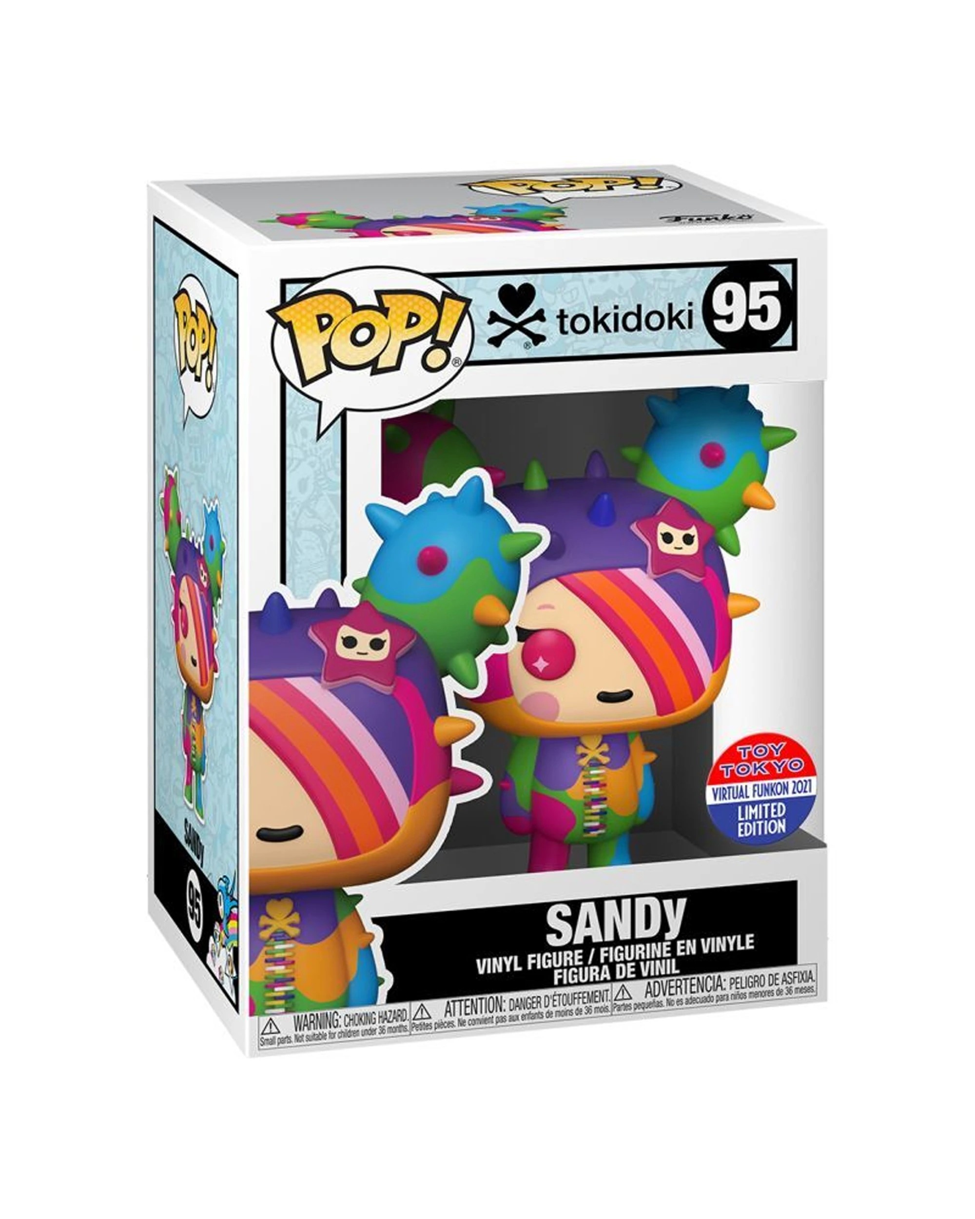 3 Pop Vinyl Figurine Tokidoki - SANDy SDCC 2021 RS - Collectible Vinyl 10cm - Multi, 3 of 3