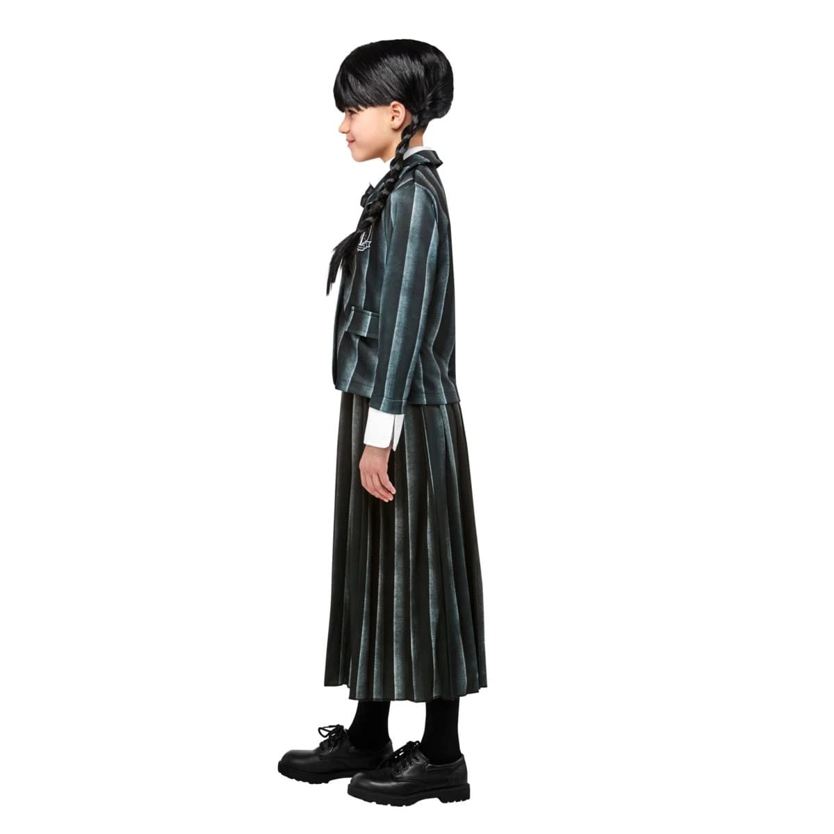 3 Wednesday Nevermore Academy Black Costume - Ages 5-7, 3 of 4