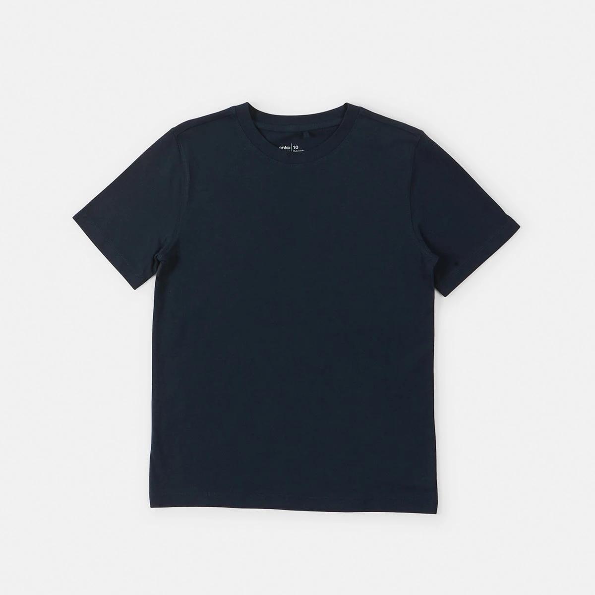 7 Short Sleeve Plain T-shirt Harb Navy, 7 of 8