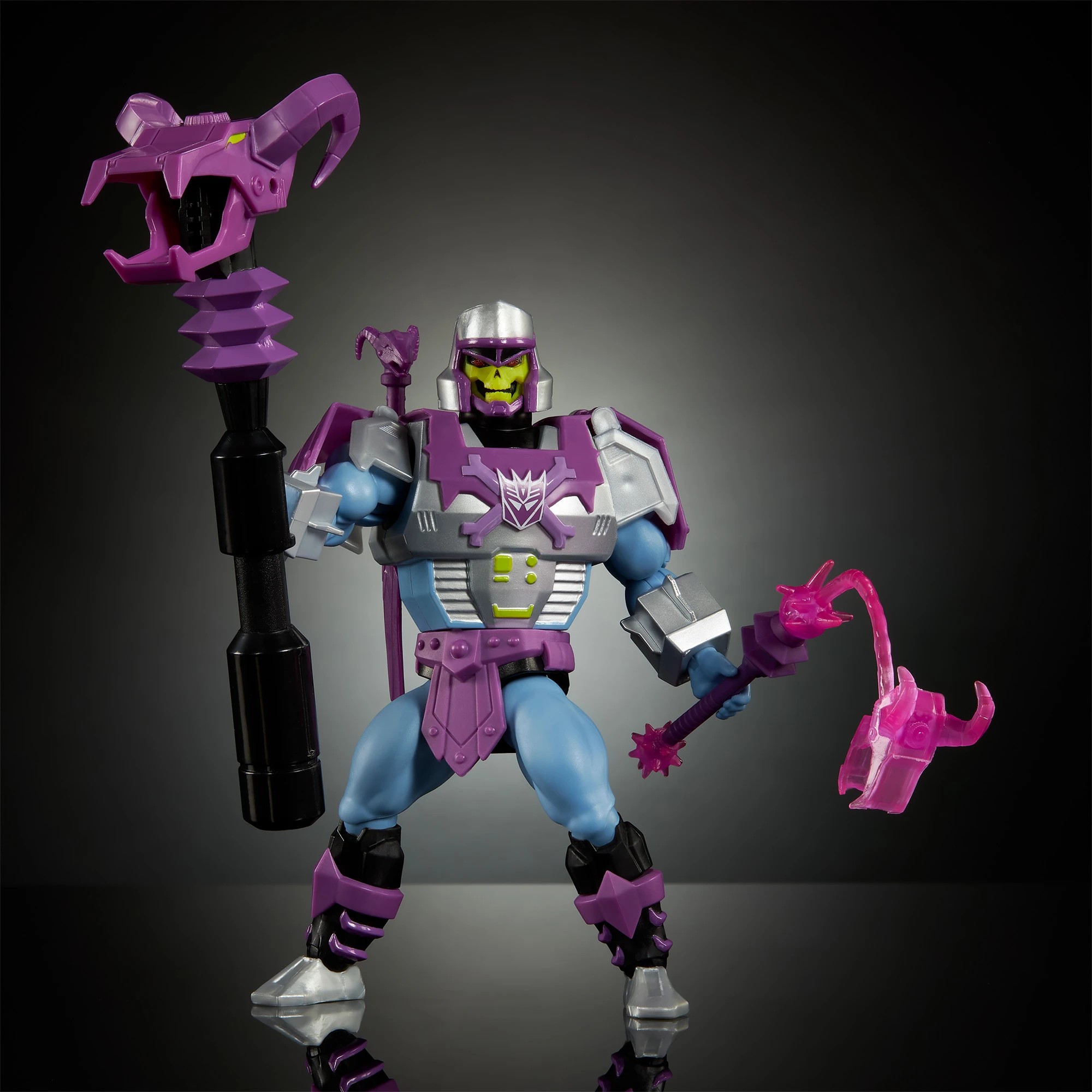 3 Masters of the Universe x Transformers Megatron Armor Skeletor Action Figure, 3 of 6