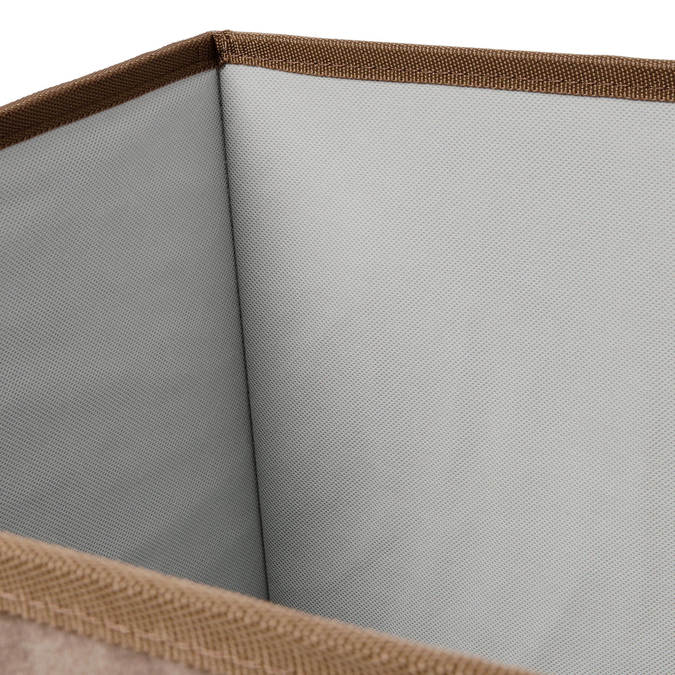 9 Square Storage Ottoman - Chocolate, 9 of 10