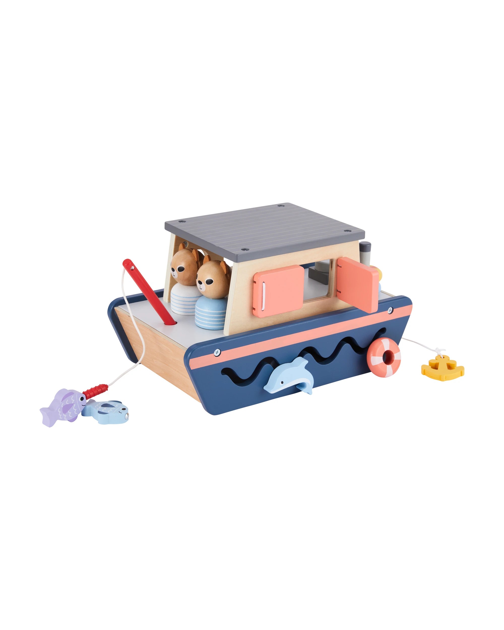 1 Wooden Boat Set, 1 of 8