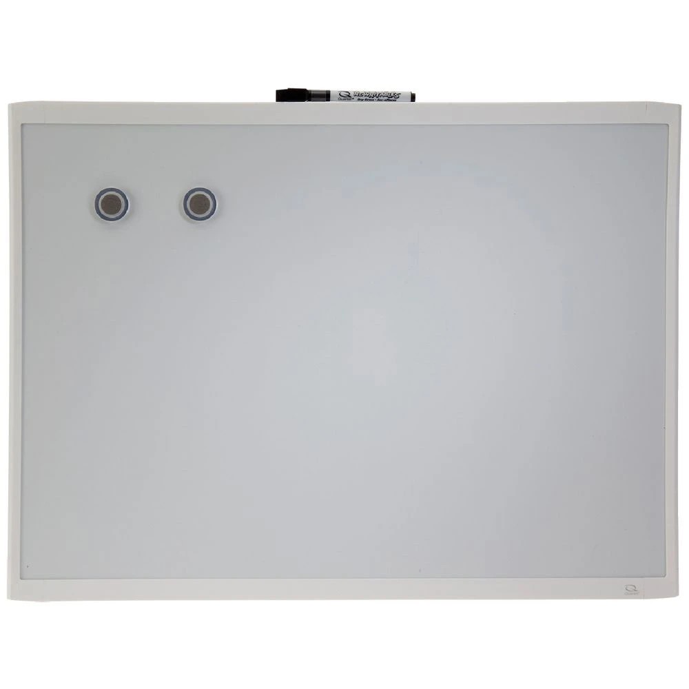 1 Quartet Basics Magnetic Whiteboard 430 x 580mm, 1 of 2