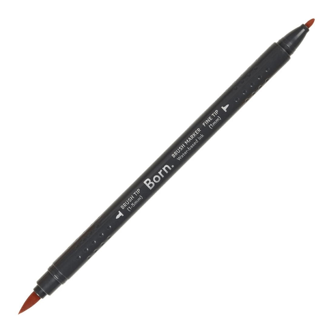 4 Born Water-Based Brush Marker Rose Beige YR117, 4 of 4