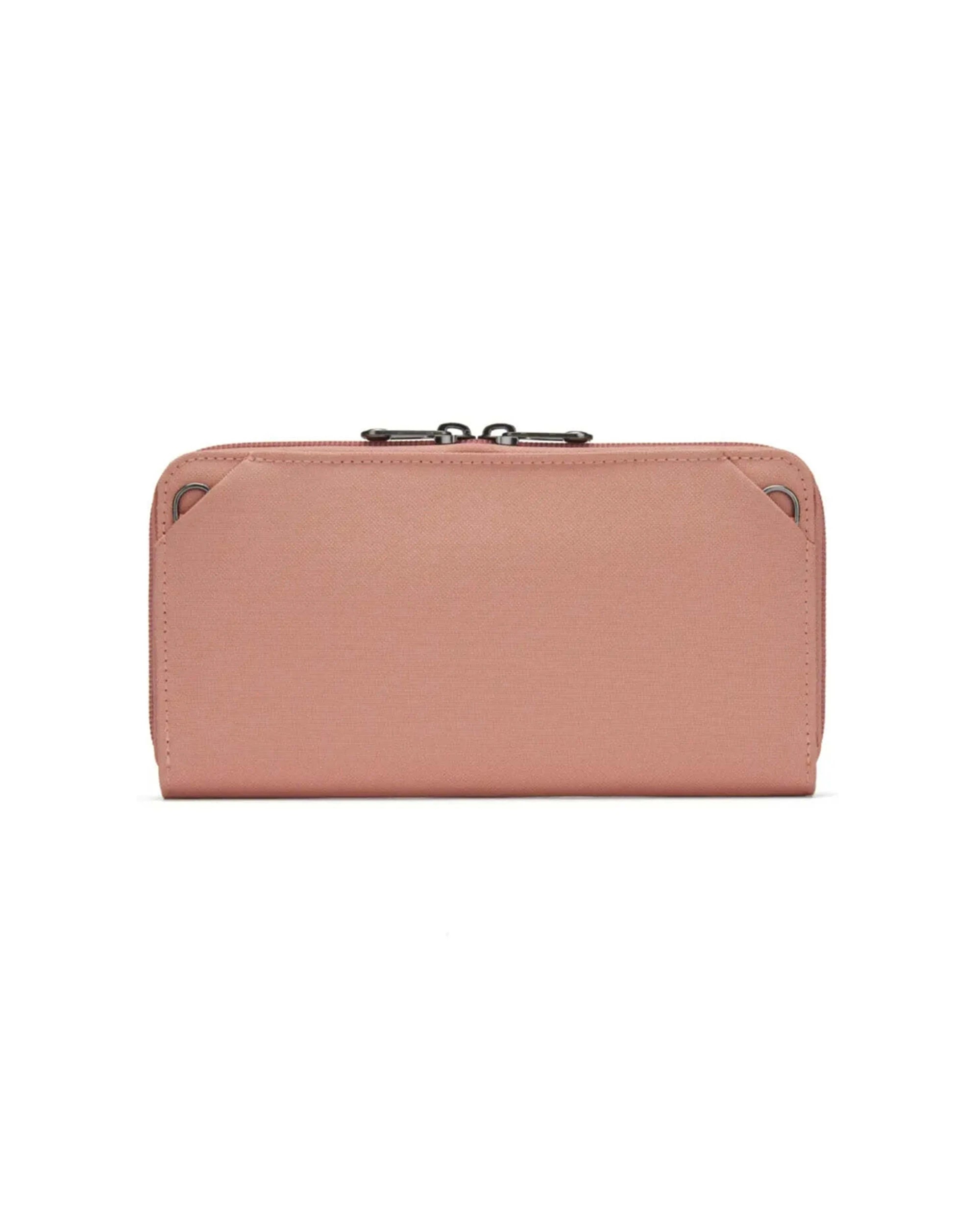 5 Pacsafe RFIDsafe Continental Wallet RFID Blocking Recycled Polyester Rose - Pink, 5 of 7