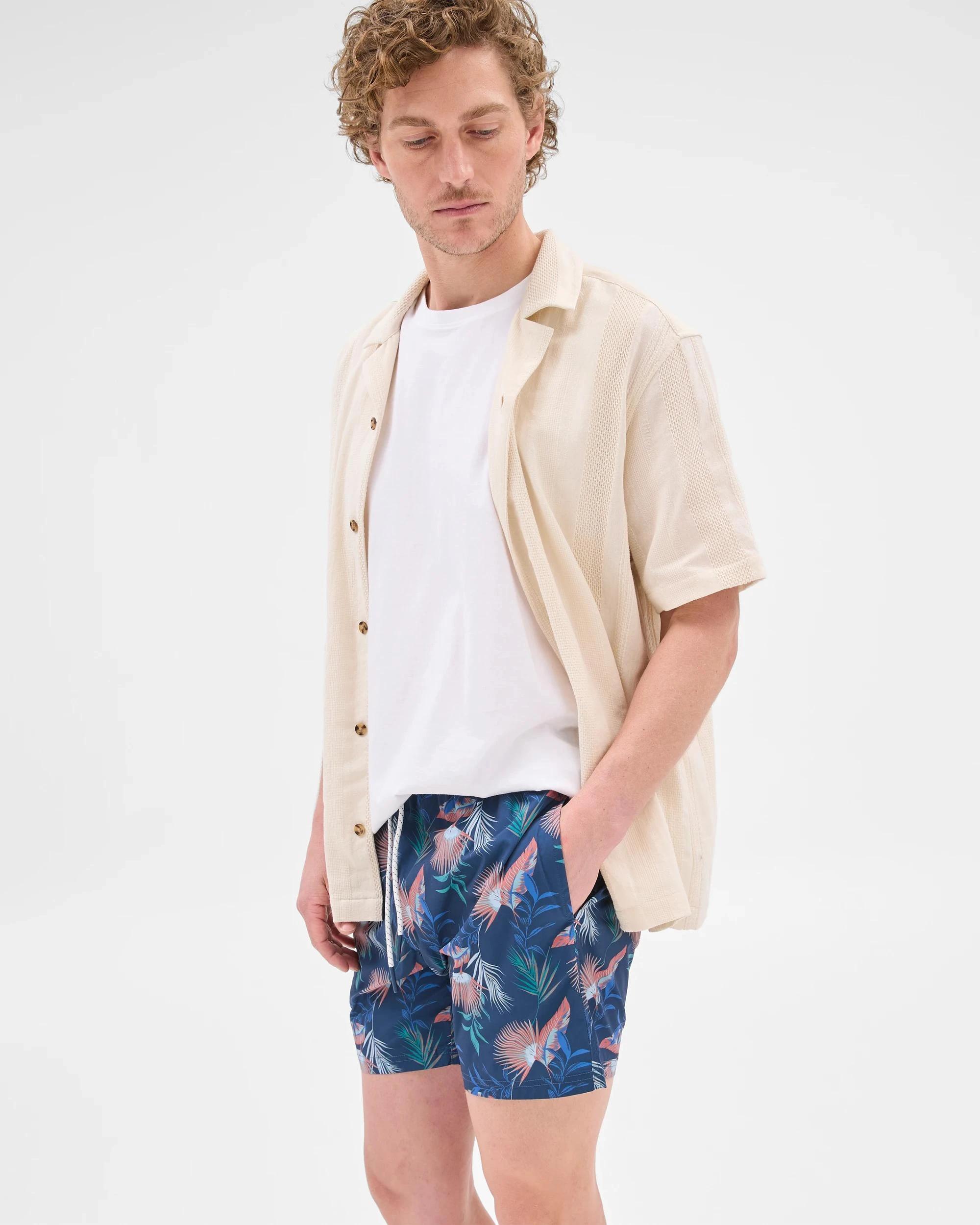 1 Target Print Bondi Swim Boardshorts NAVY, 1 of 10