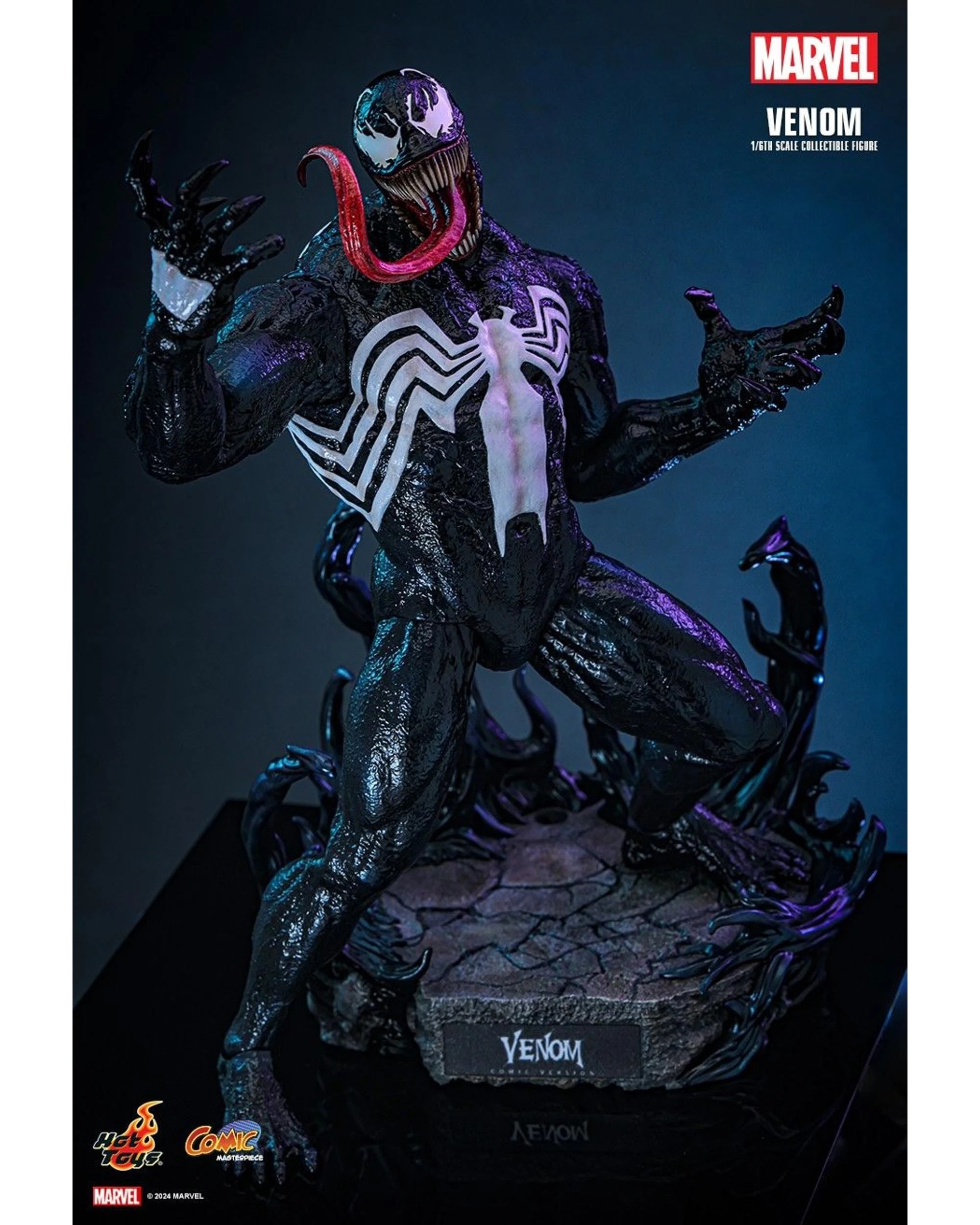 2 Hot Toys Marvel Comics Venom 1:6 Scale Collectible Action Figure, 2 of 10