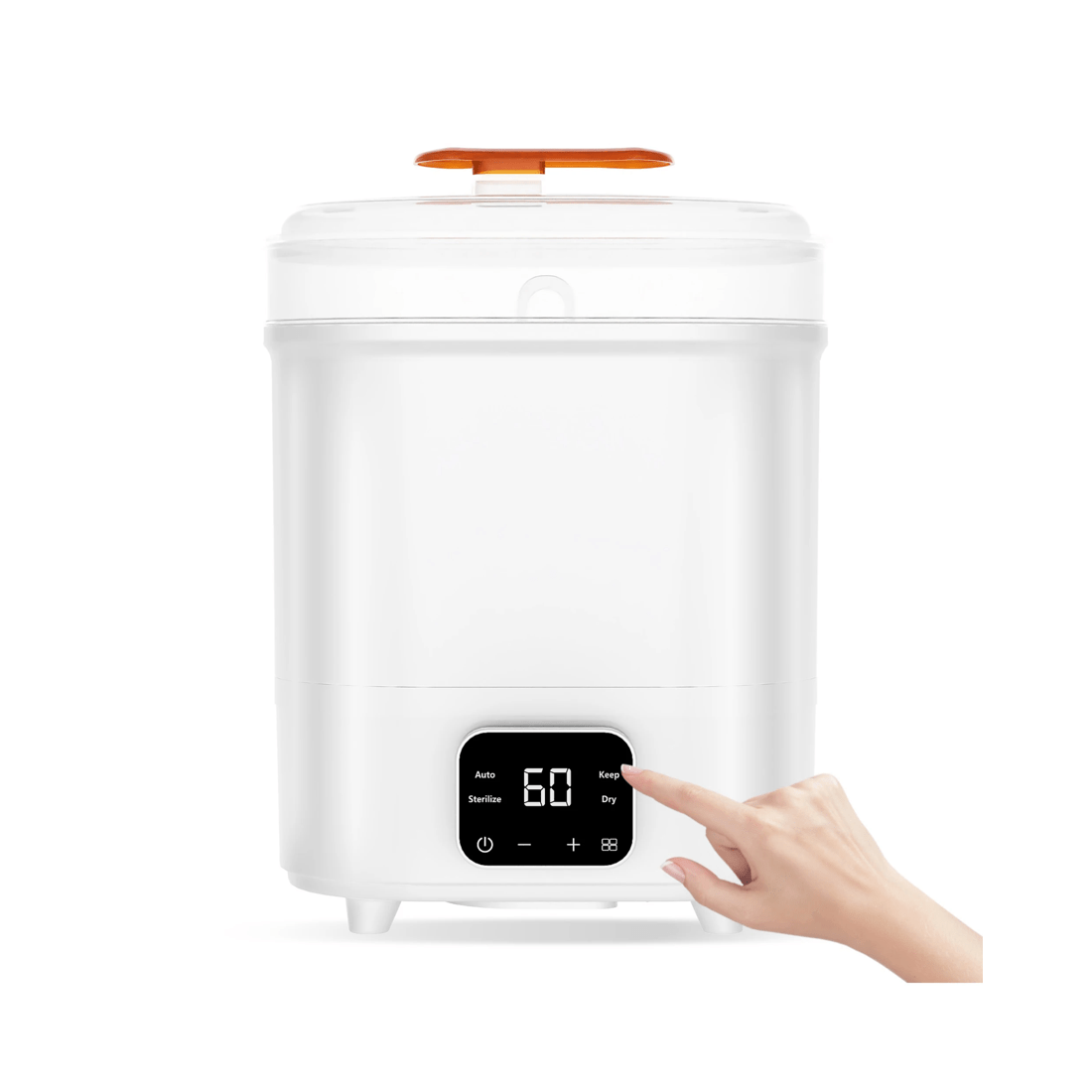 1 Advwin 4-in-1 Baby Bottle Sterilizer and Dryer, Universal Fit For All Baby Items,breast Pump Accessories, 1 of 8