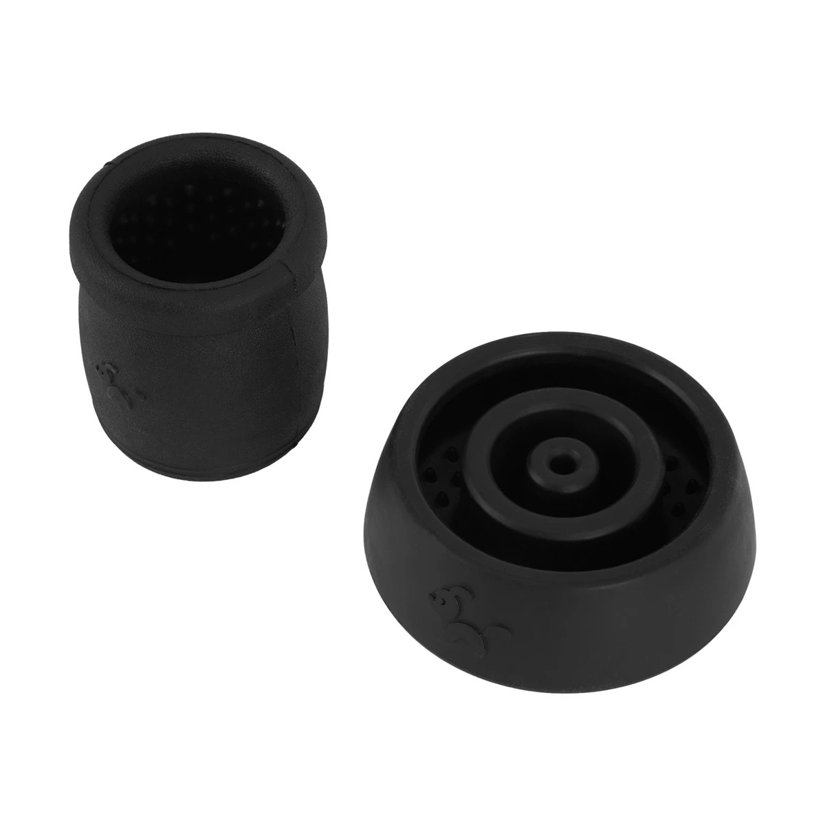 4 2 Pack Pet Rubber Treat Chew - Black, 4 of 9