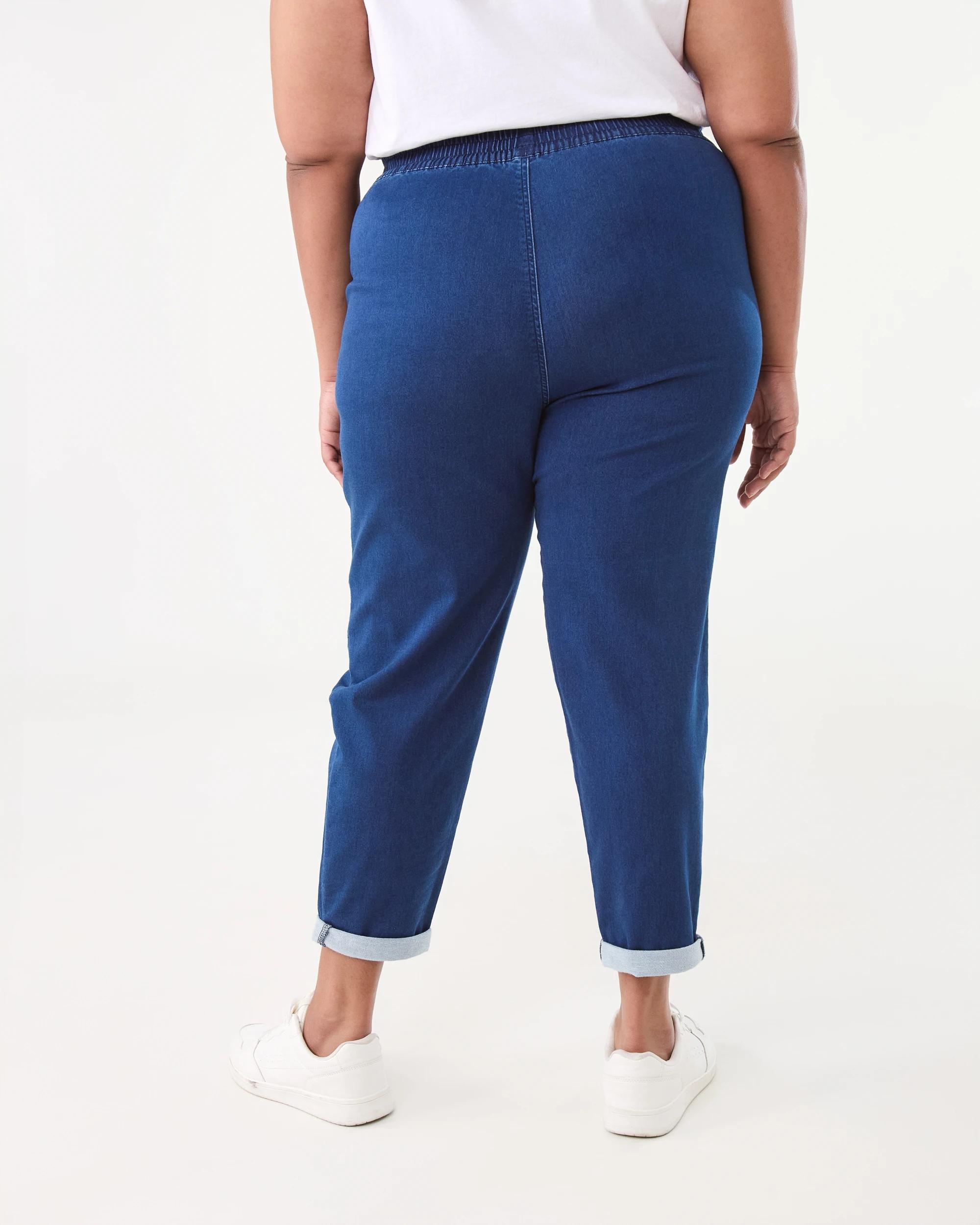 3 Curve Denim Joggers Blu M Wsh, 3 of 6