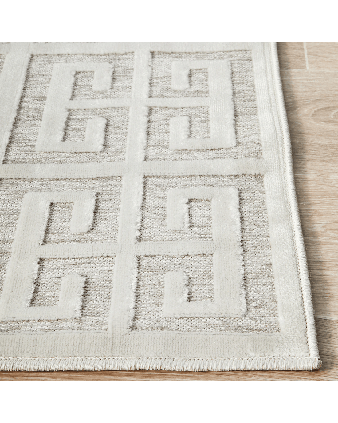 Common Ground Rugs Citadel Brenda 290x200cm - Large Floor Rug - Beige ...