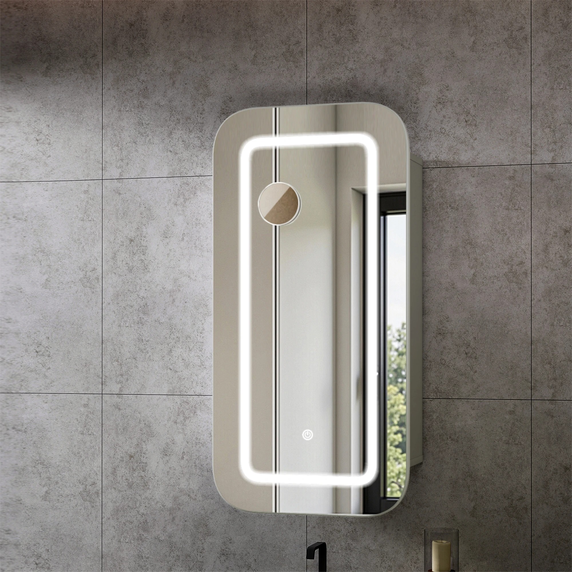 7 Levede LED Bathroom Wall Mirror Cabinet Vanity Shaving Medicine Makeup Storage, 7 of 9