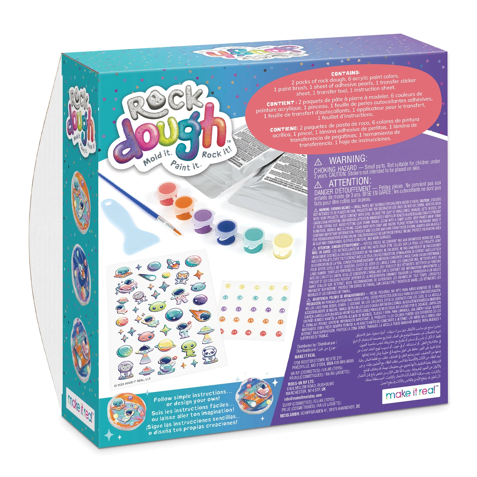 2 13 Piece Make It Real Rock Dough, 2 of 8