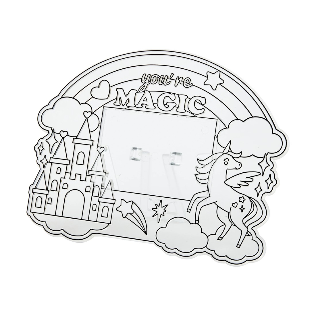 3 Paint Your Own Suncatcher Photo Frame Kit, 3 of 4